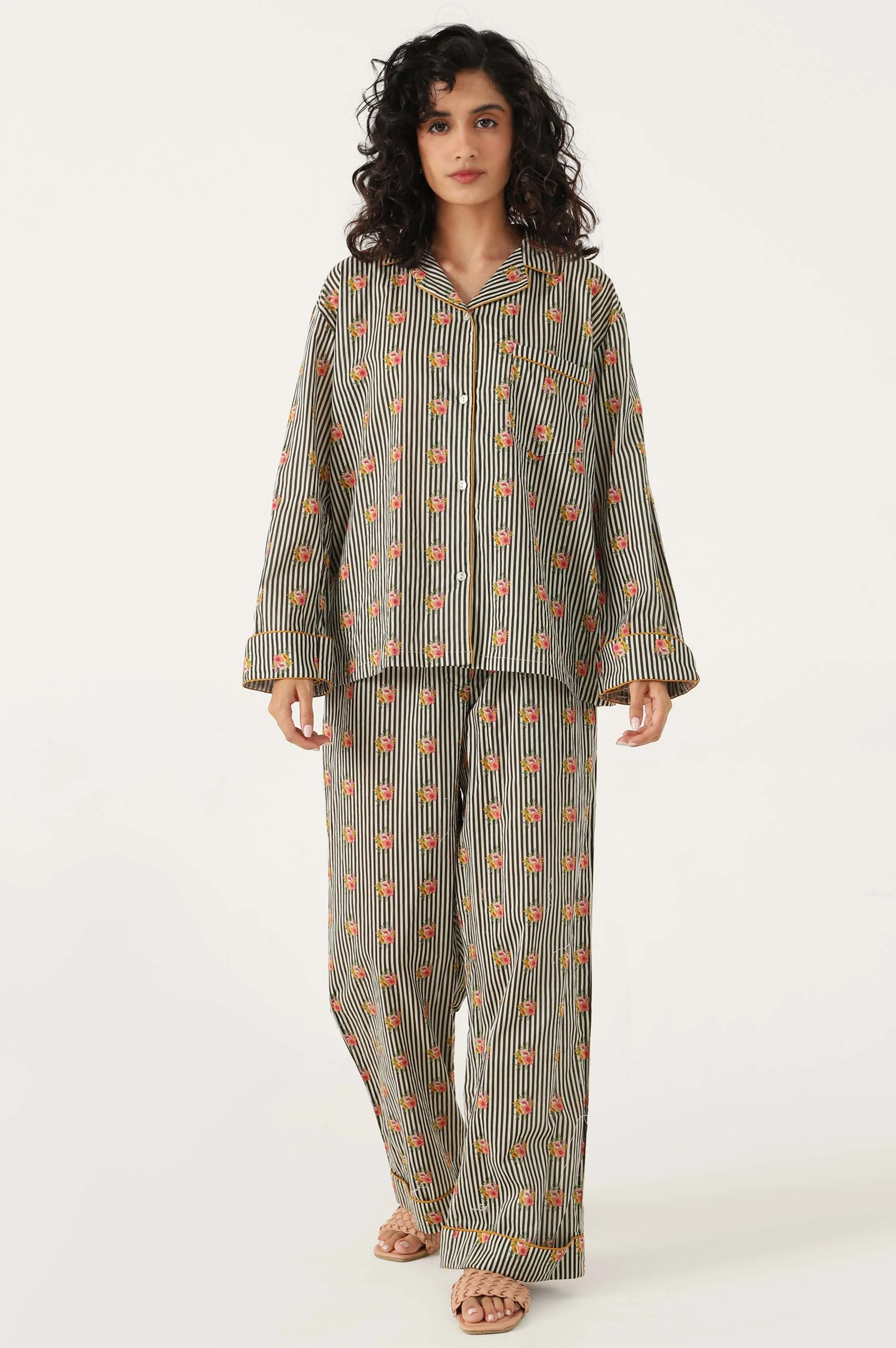 2 Piece PJ Set - Black