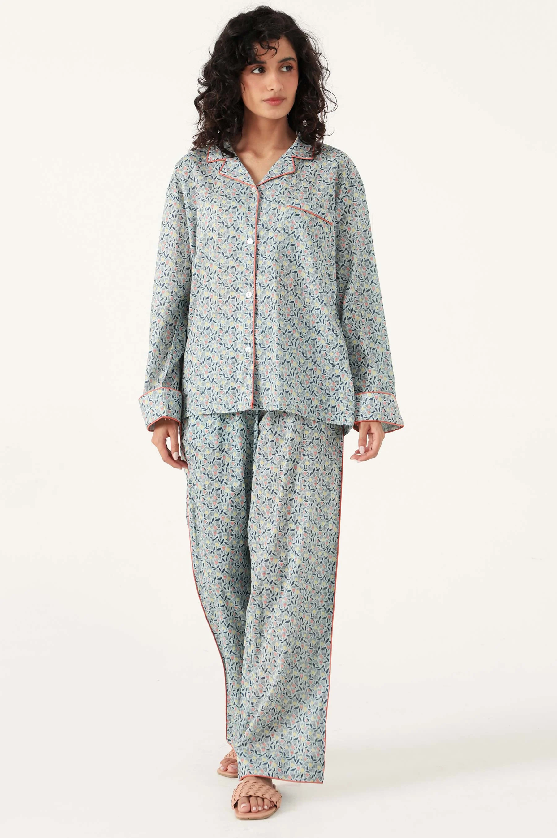 2 Piece PJ Set - Powder Blue