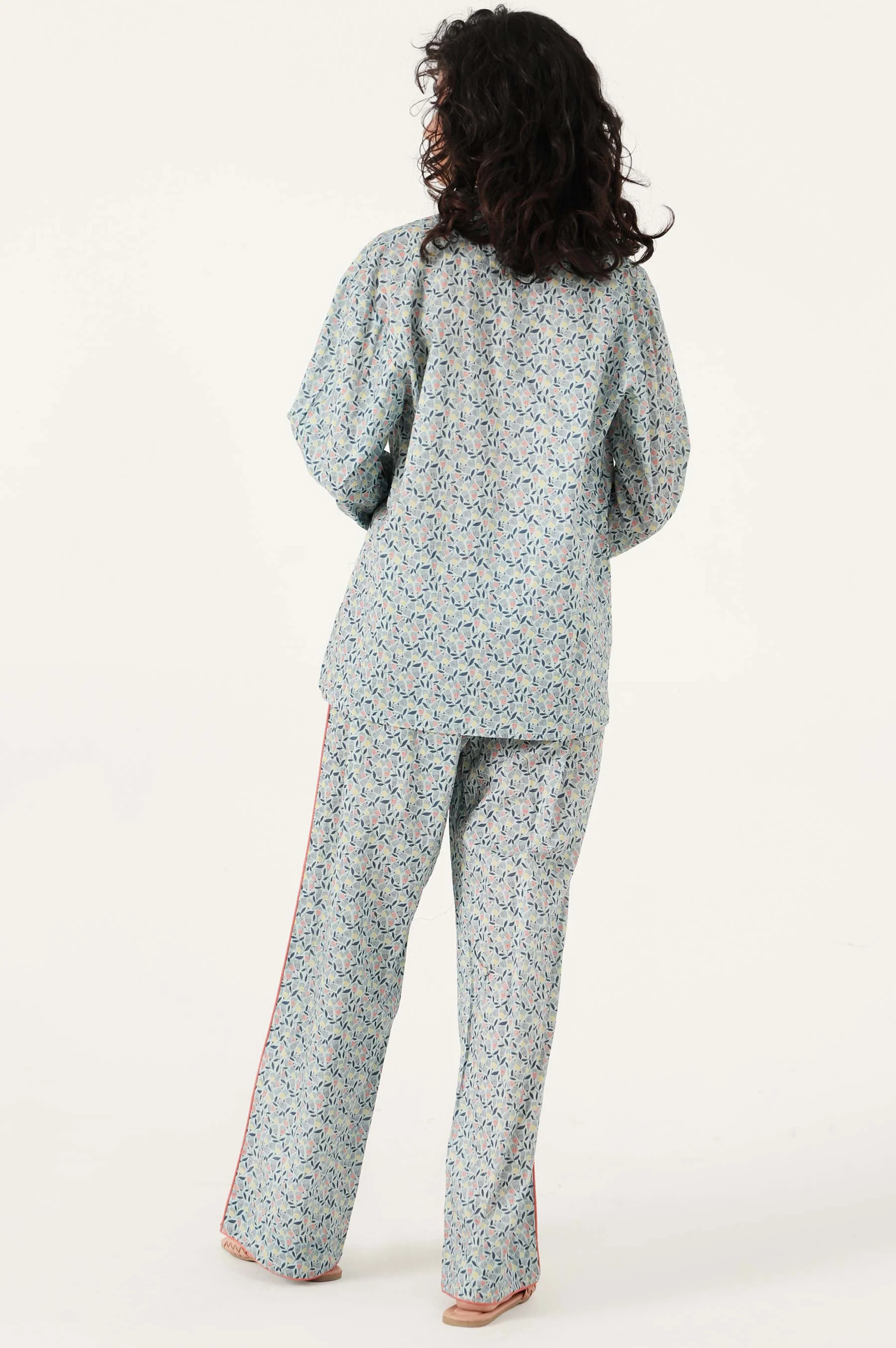 2 Piece PJ Set - Powder Blue - Image 2