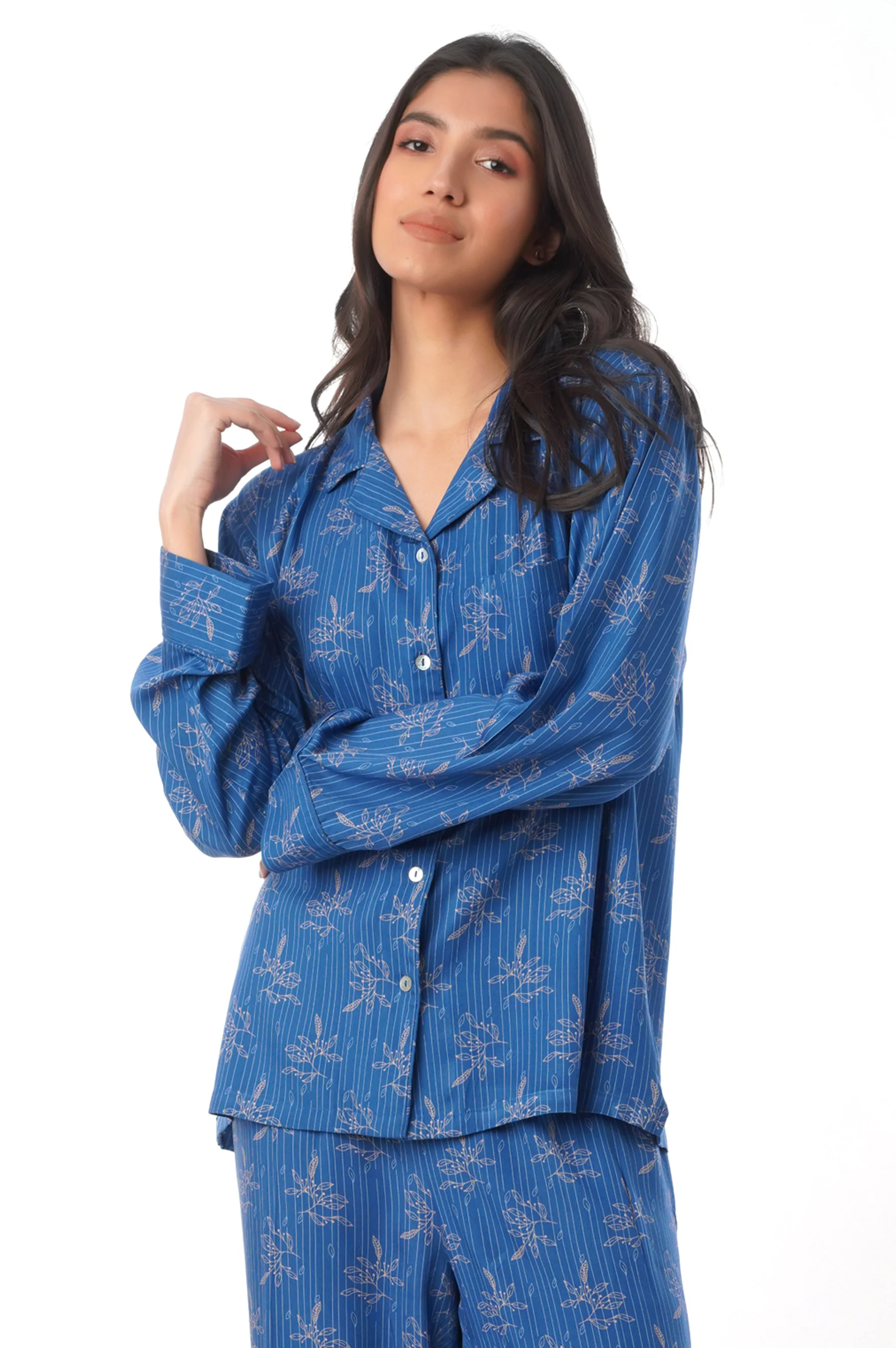 2 Piece PJ Set - Blue - Image 2