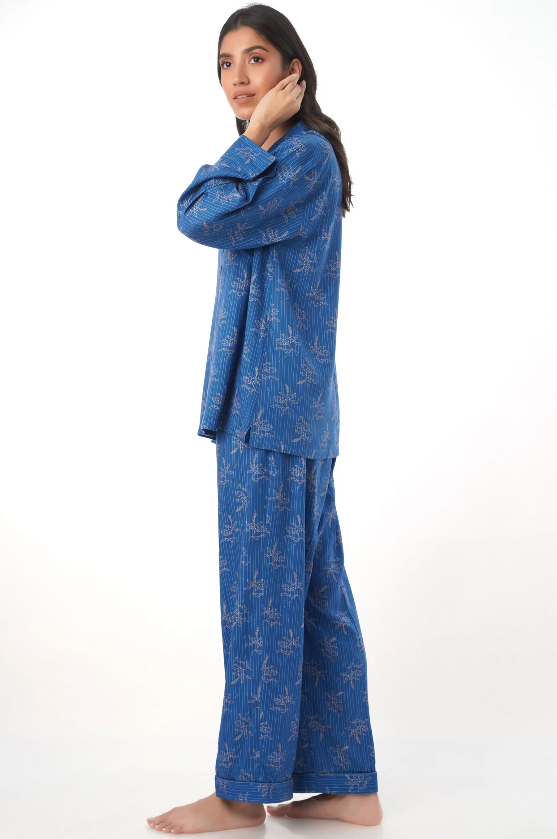 2 Piece PJ Set - Blue - Image 3