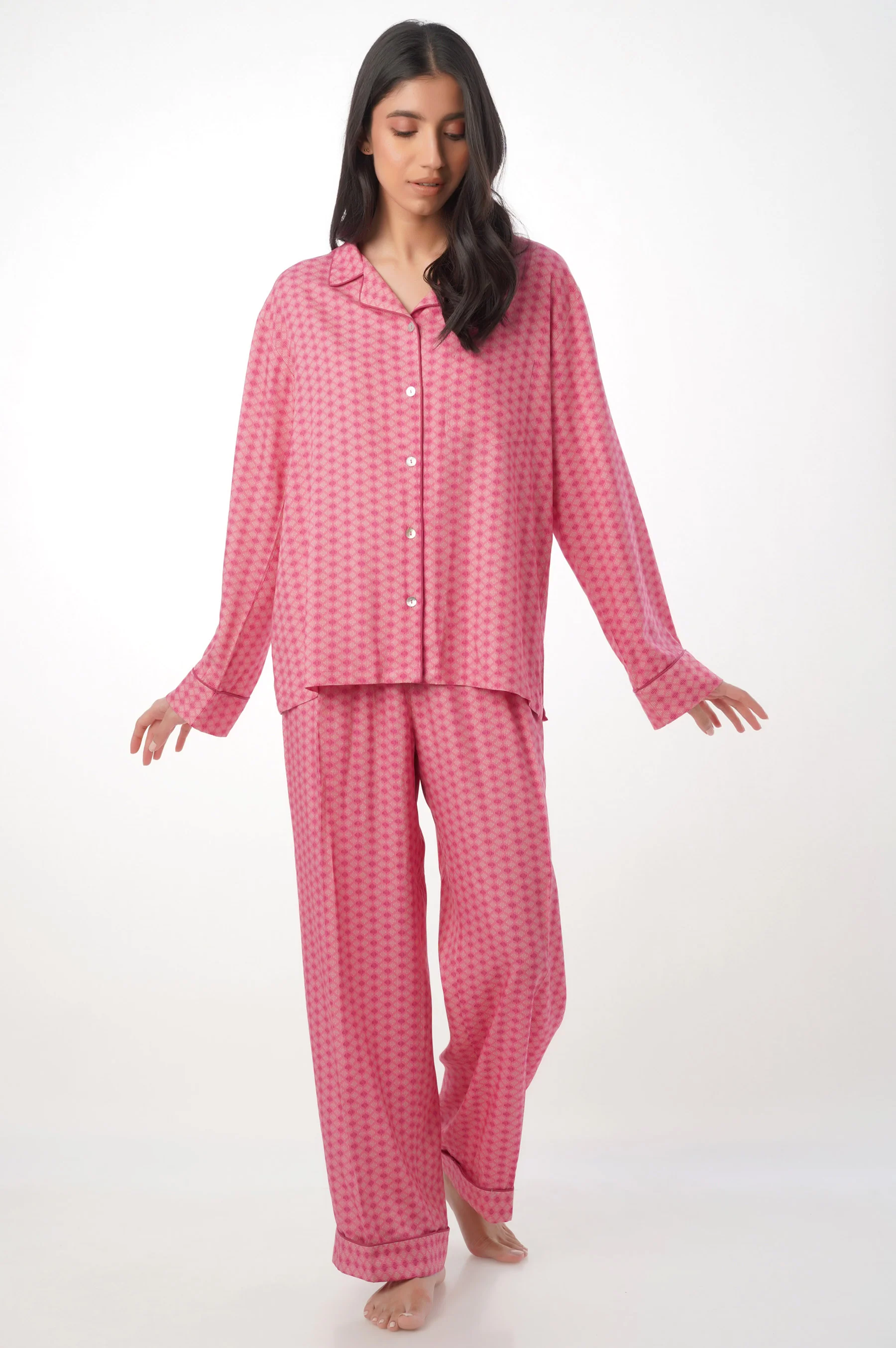 2 Piece PJ Set - Pink