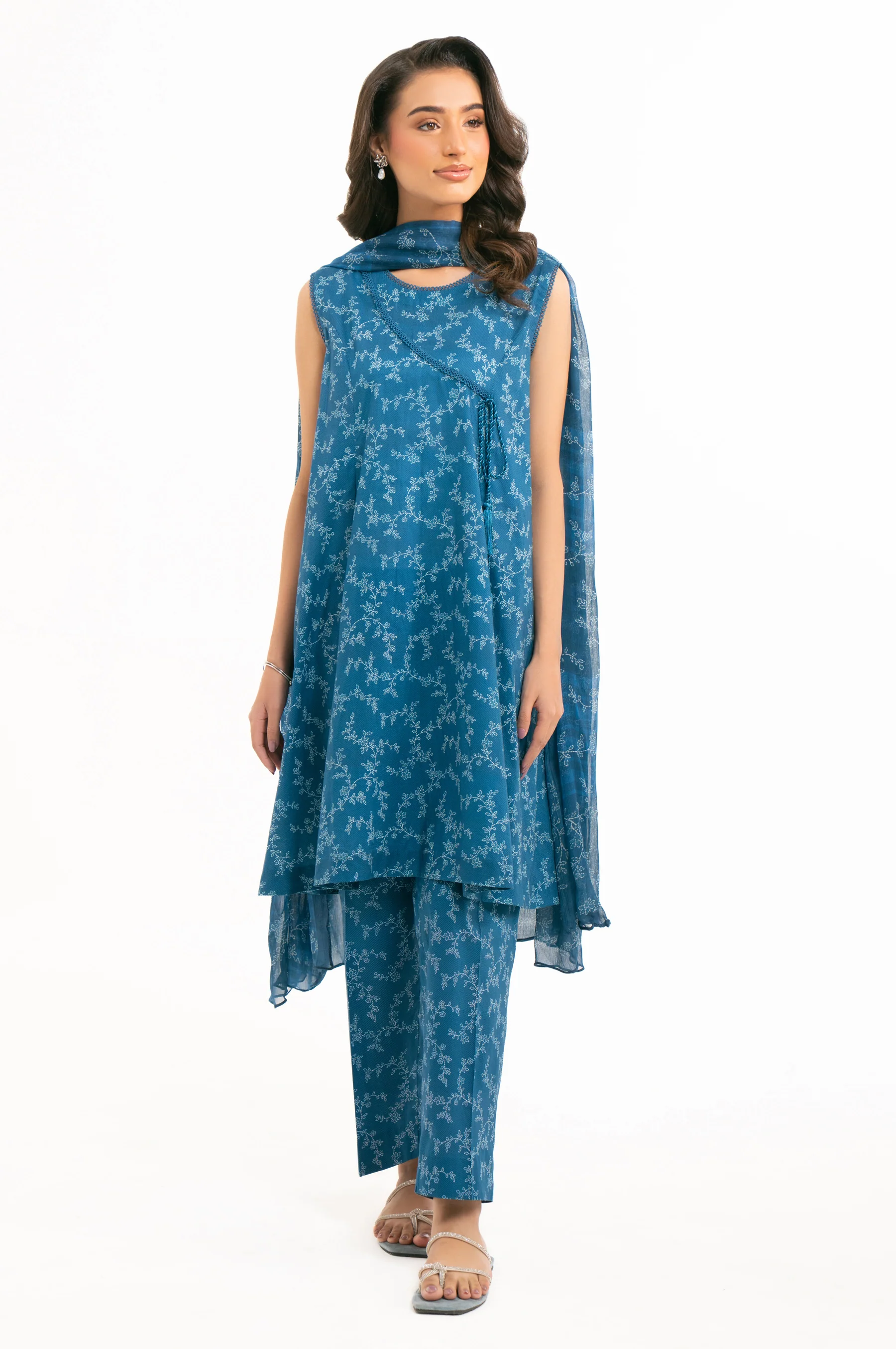 UNSTITCHED DIGITAL PRINTED SUIT