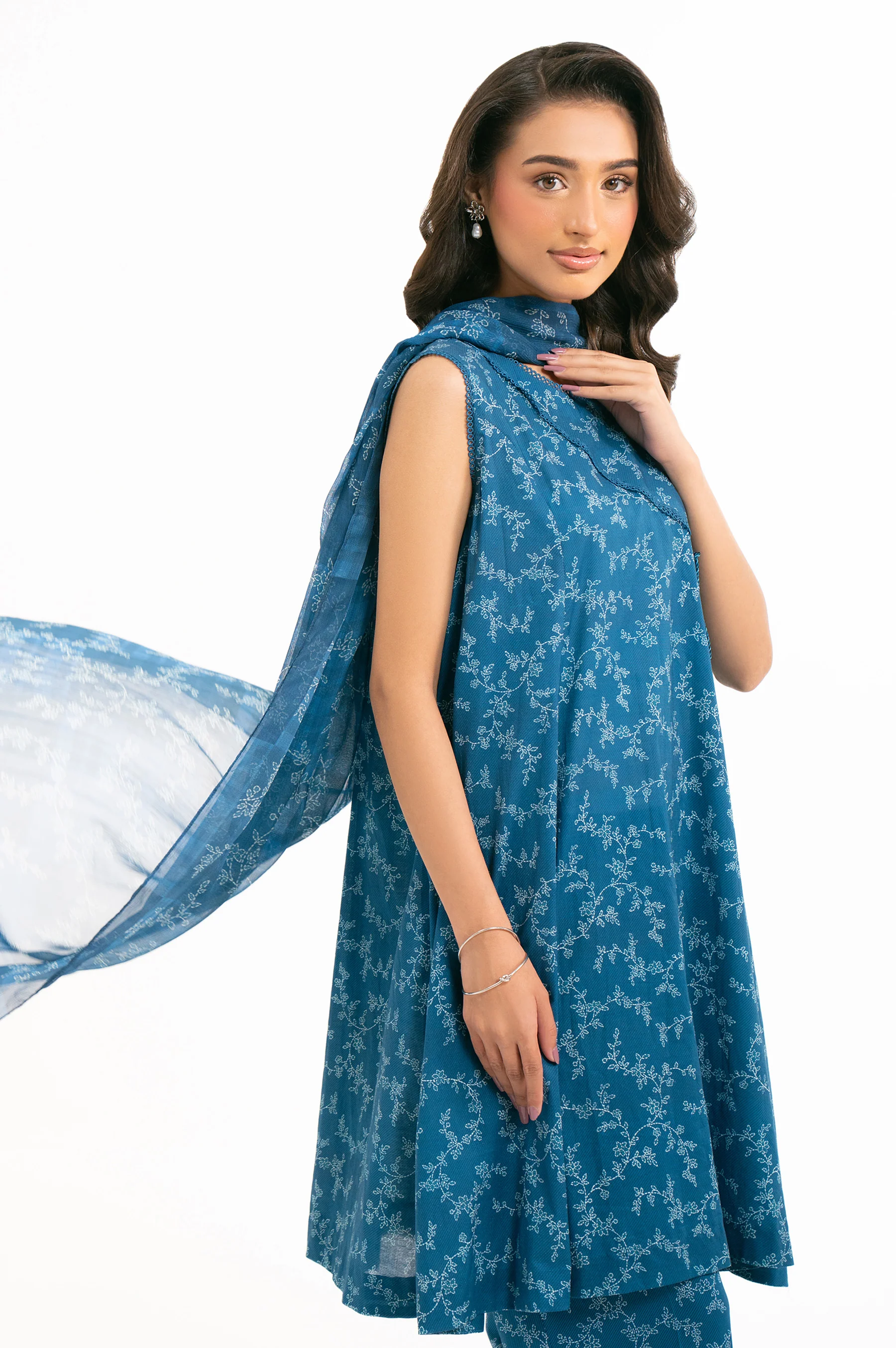 UNSTITCHED DIGITAL PRINTED SUIT - Image 5