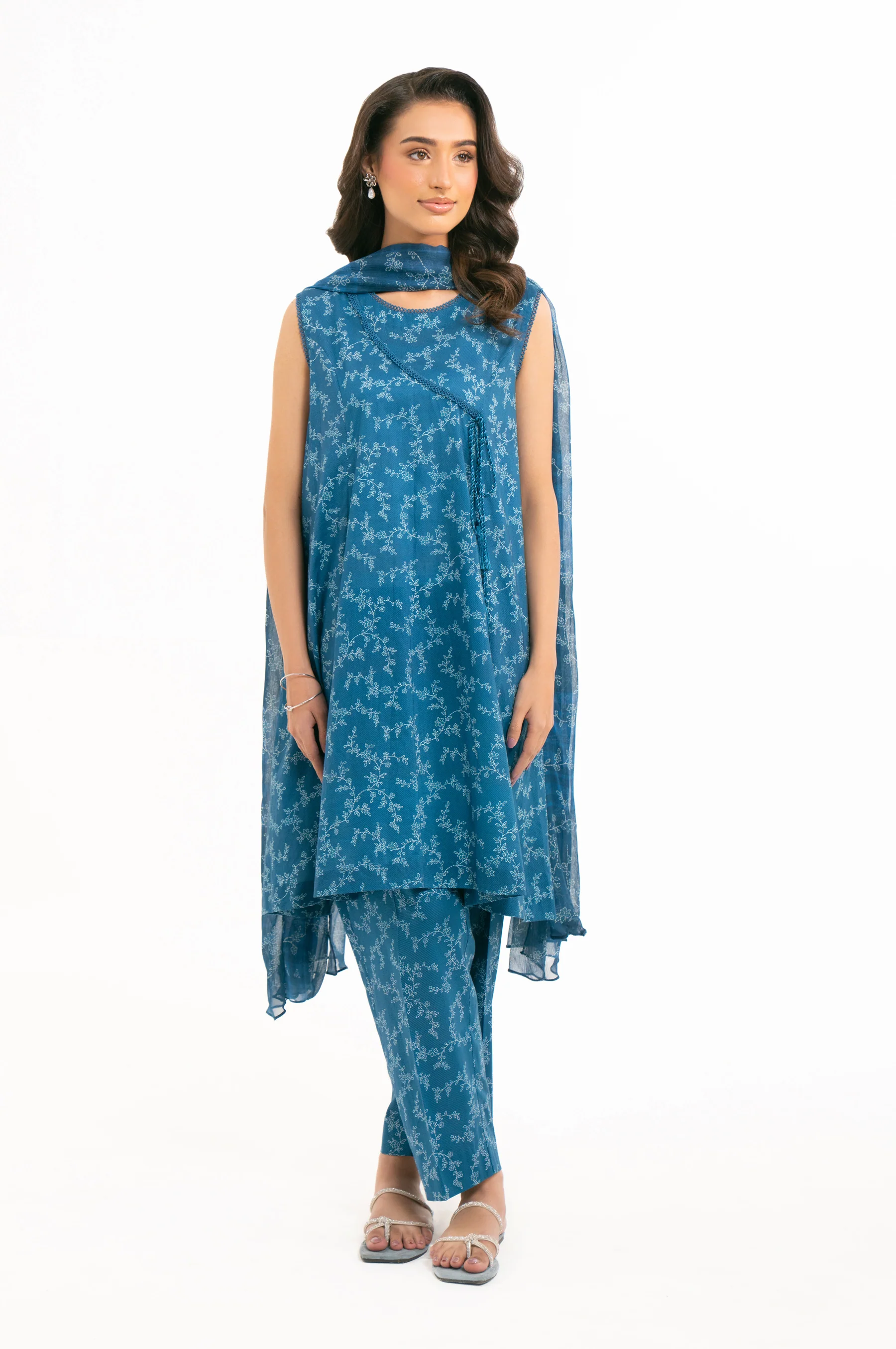 UNSTITCHED DIGITAL PRINTED SUIT - Image 6
