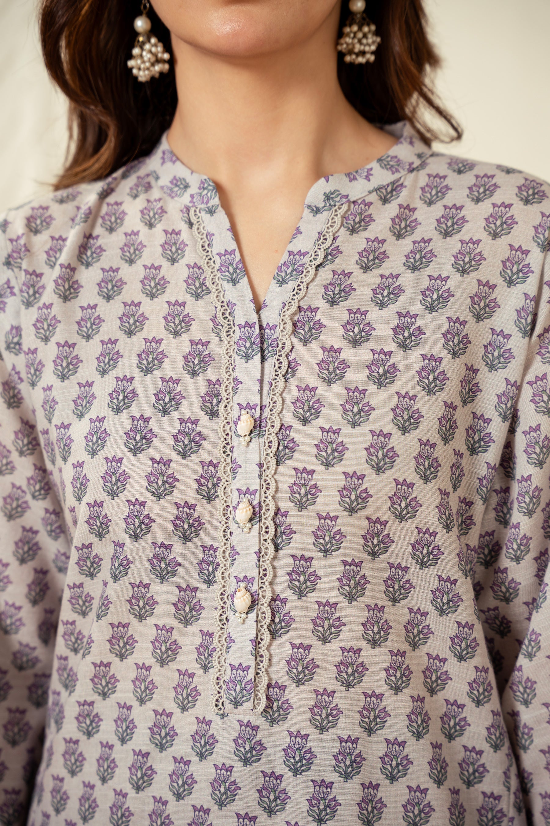 UNSTITCHED PRINTED SUIT - Image 3