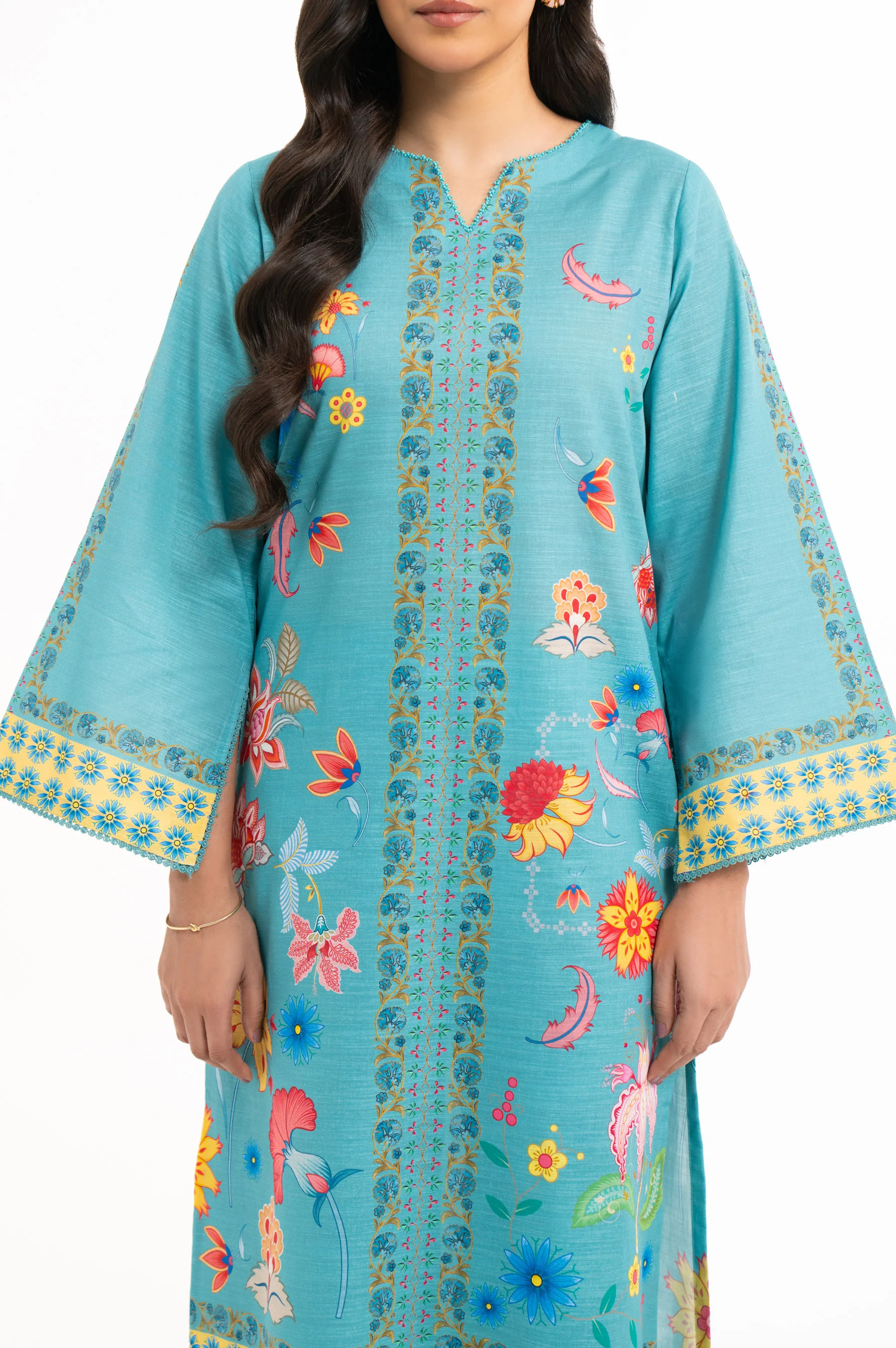 UNSTITCHED DIGITAL PRINTED SUIT - Image 2