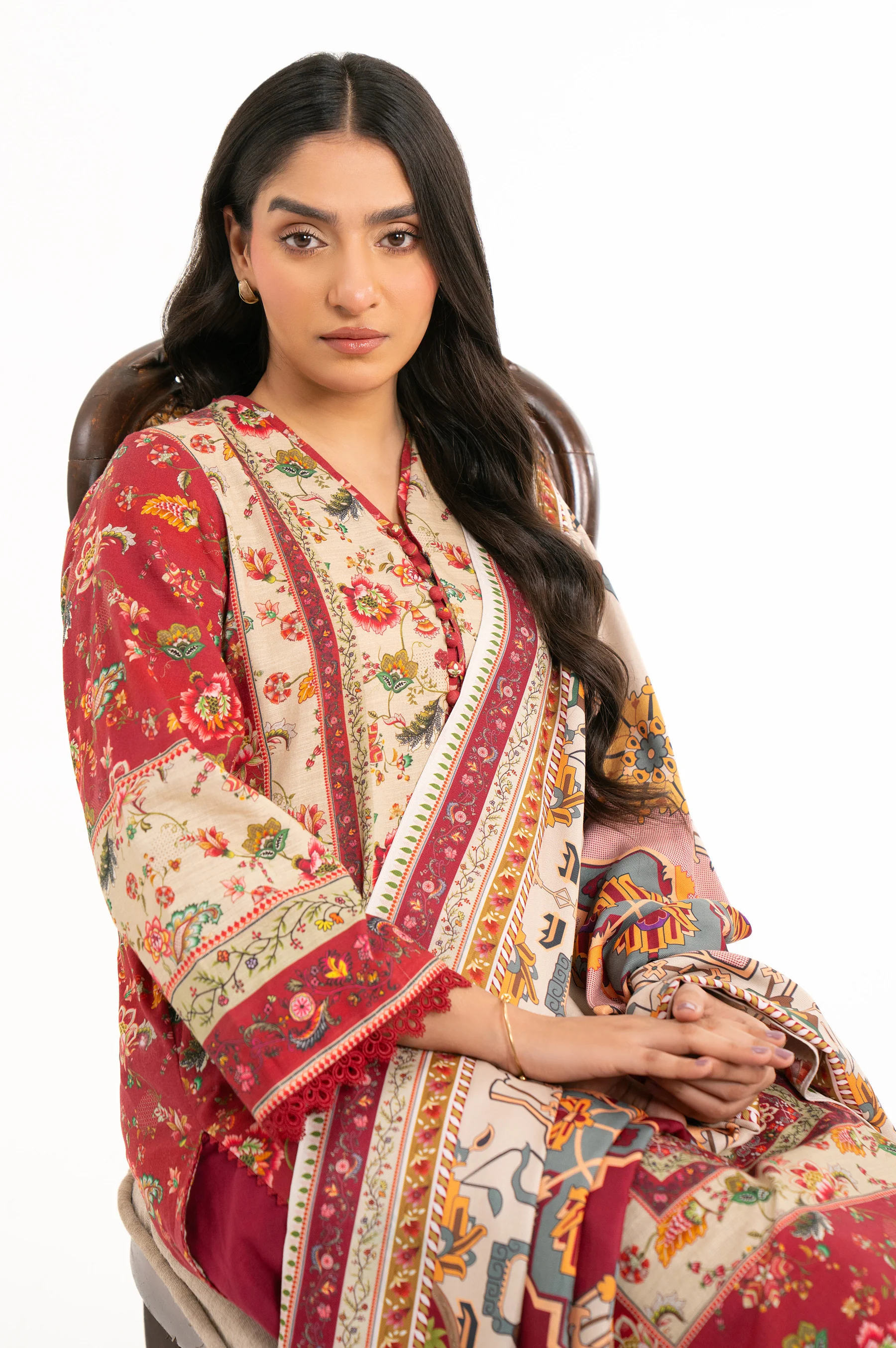 UNSTITCHED DIGITAL PRINTED SUIT - Image 3