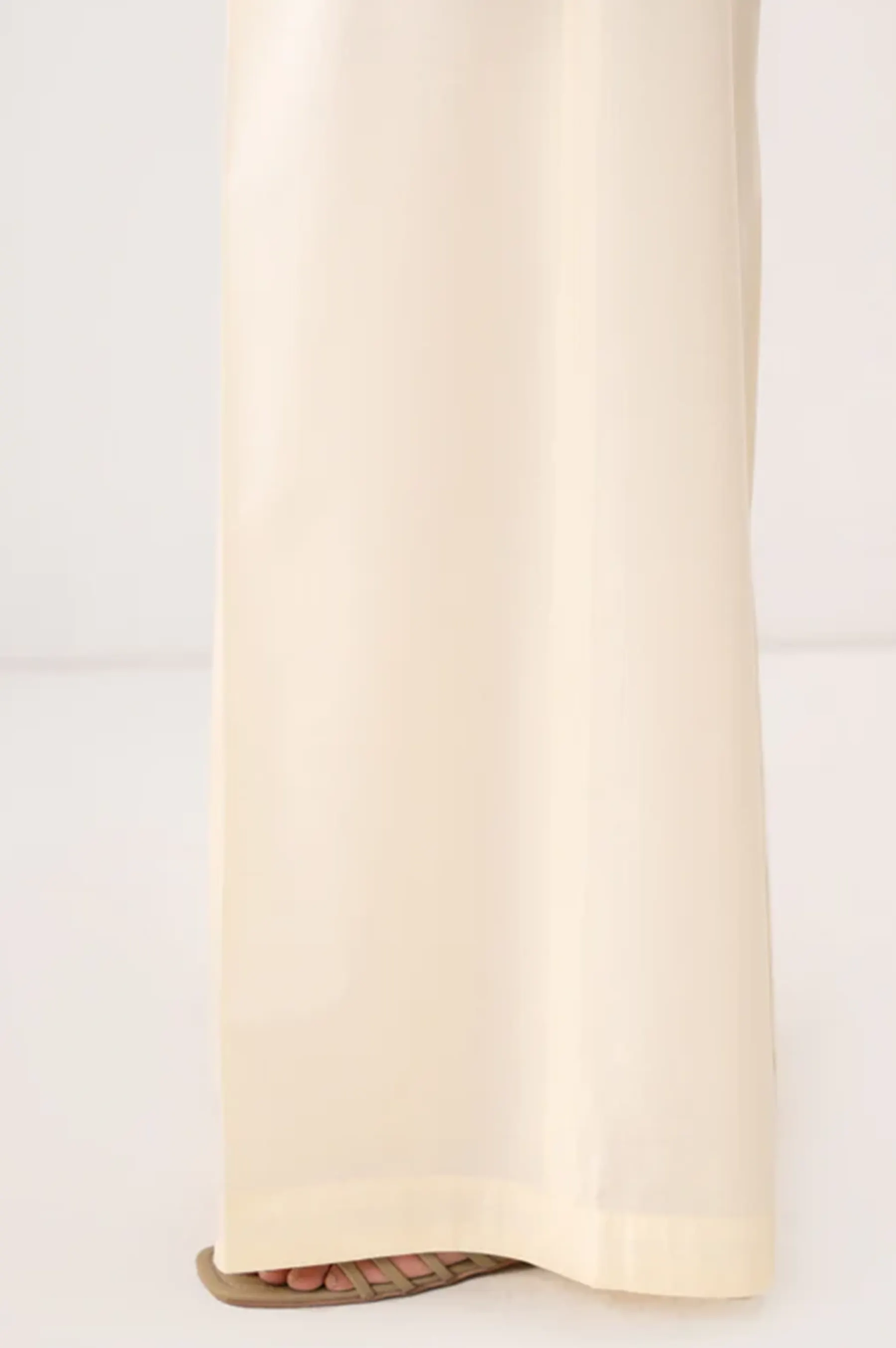 Basic Cambric Plazzo Pants - Regular Fit - Image 2