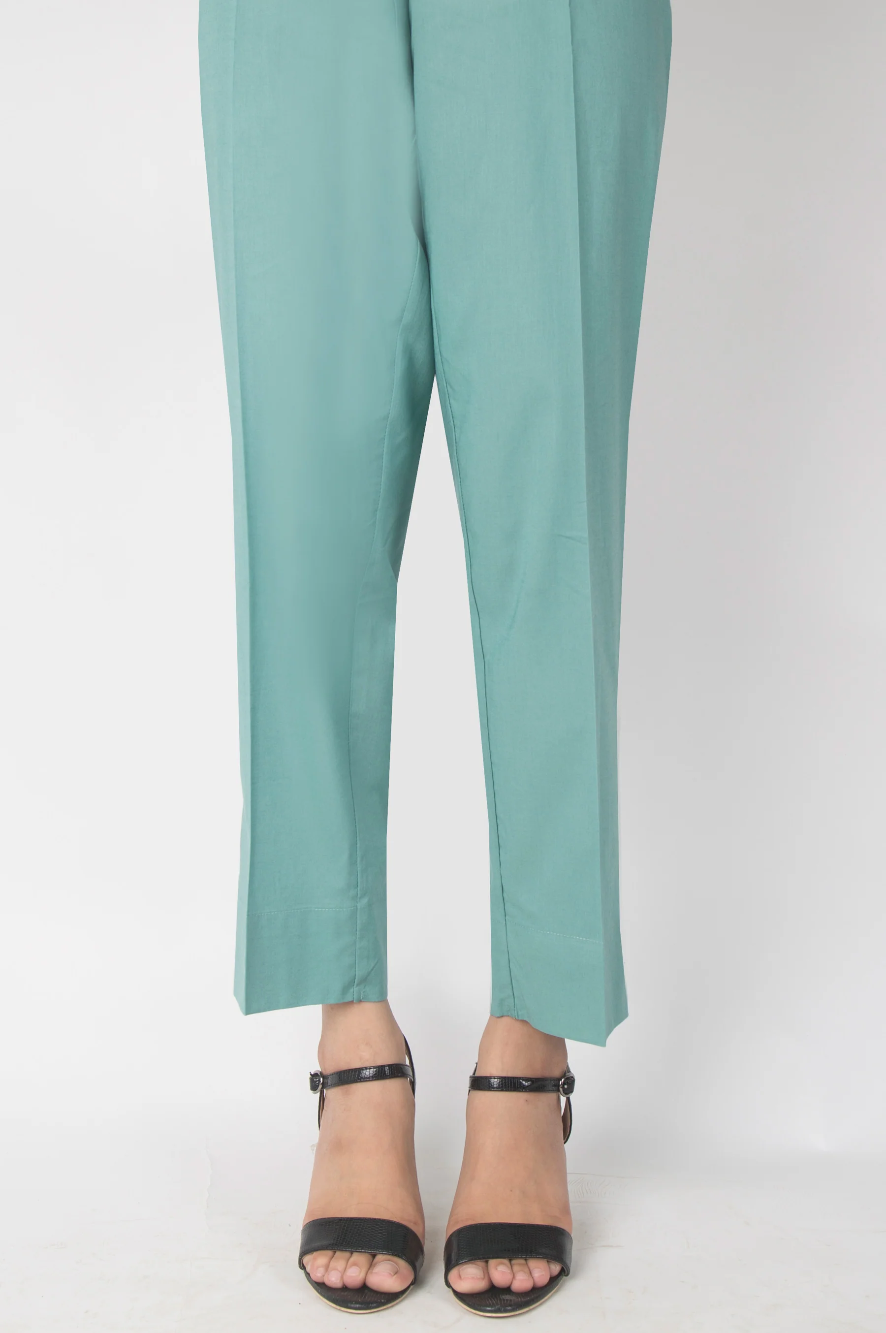 Basic Cambric Pants - Green - Image 3