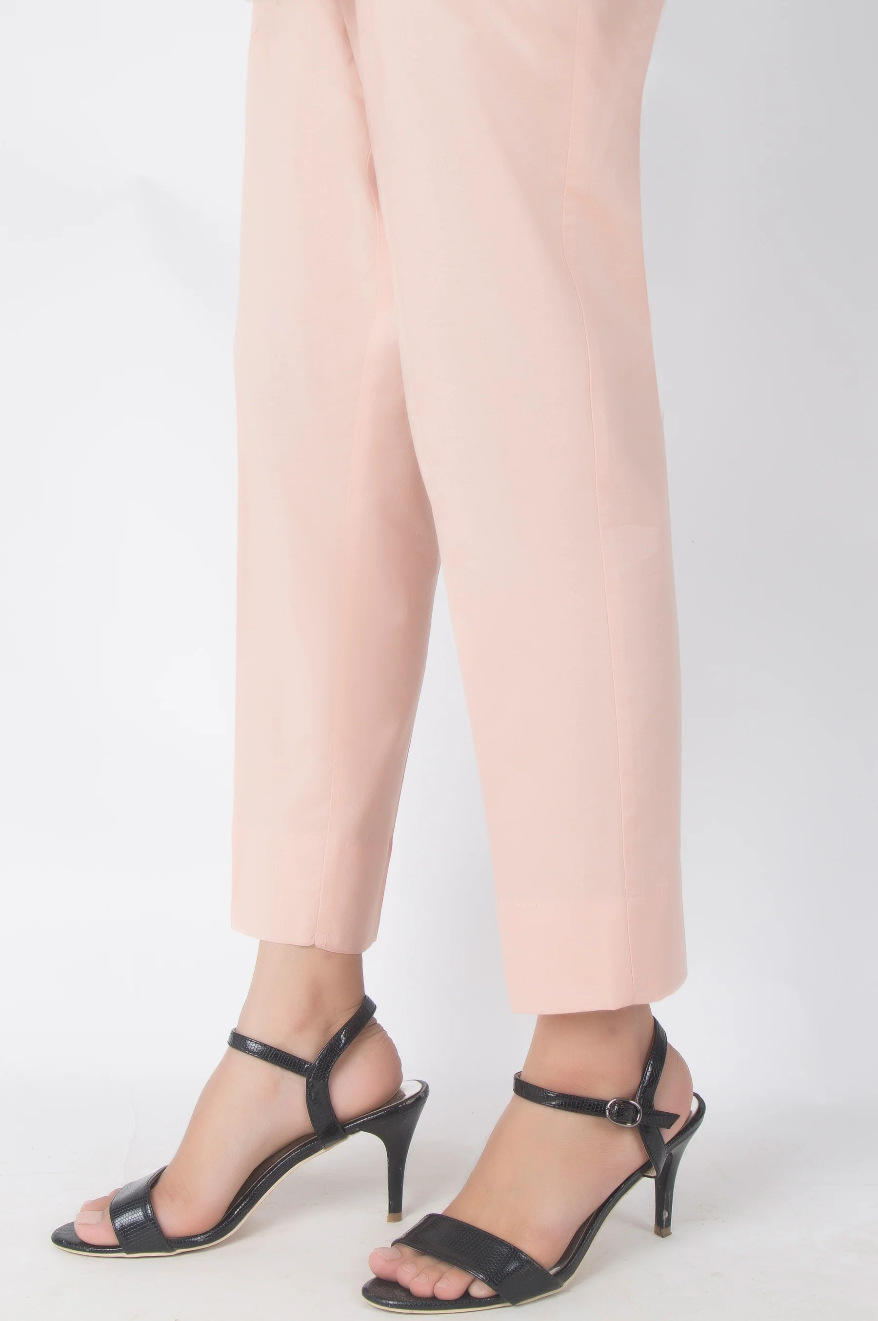 Basic Cambric Pants - Peach - Image 3