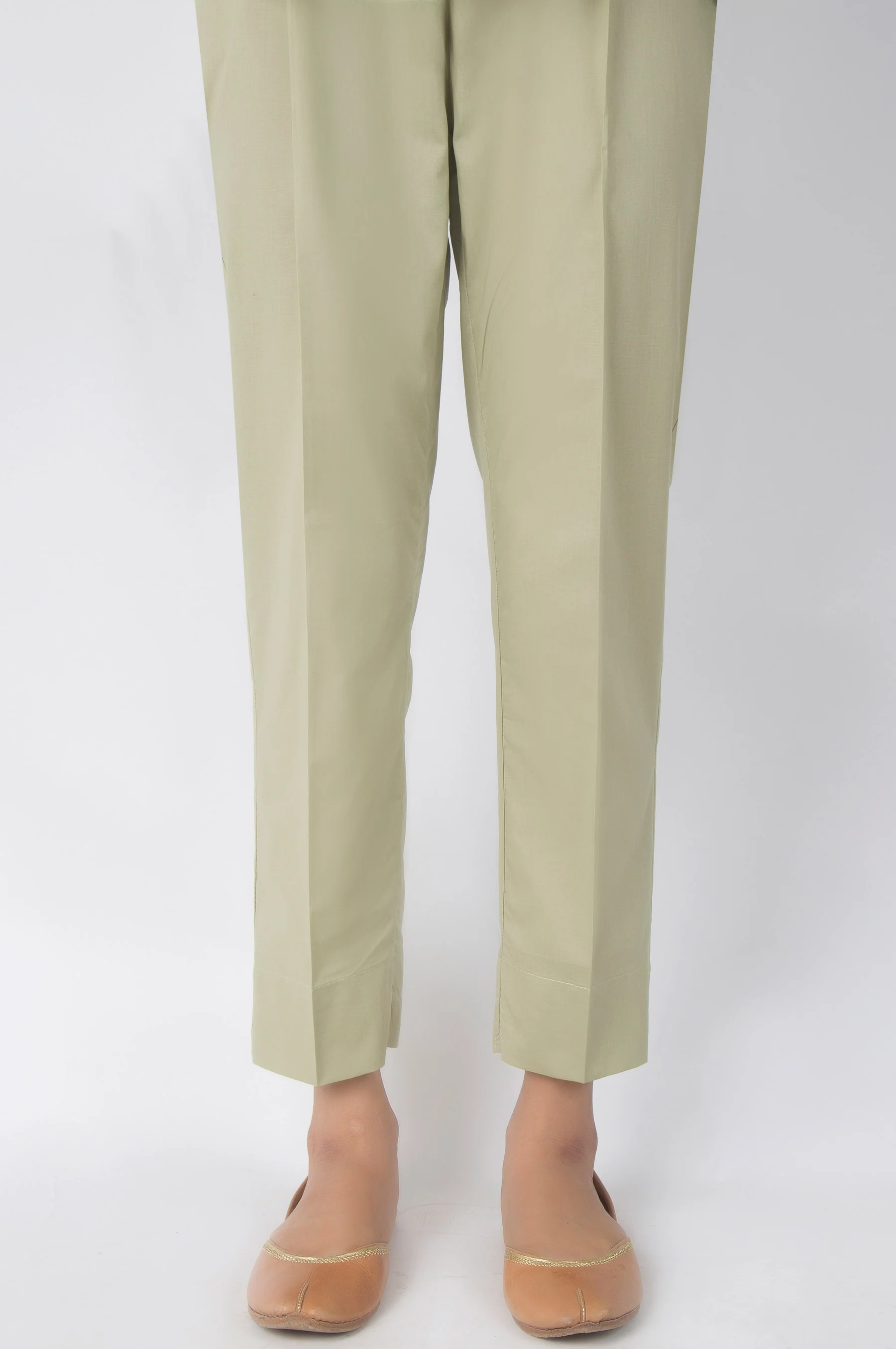 Basic Cambric Pants - Pistachio Green - Image 3