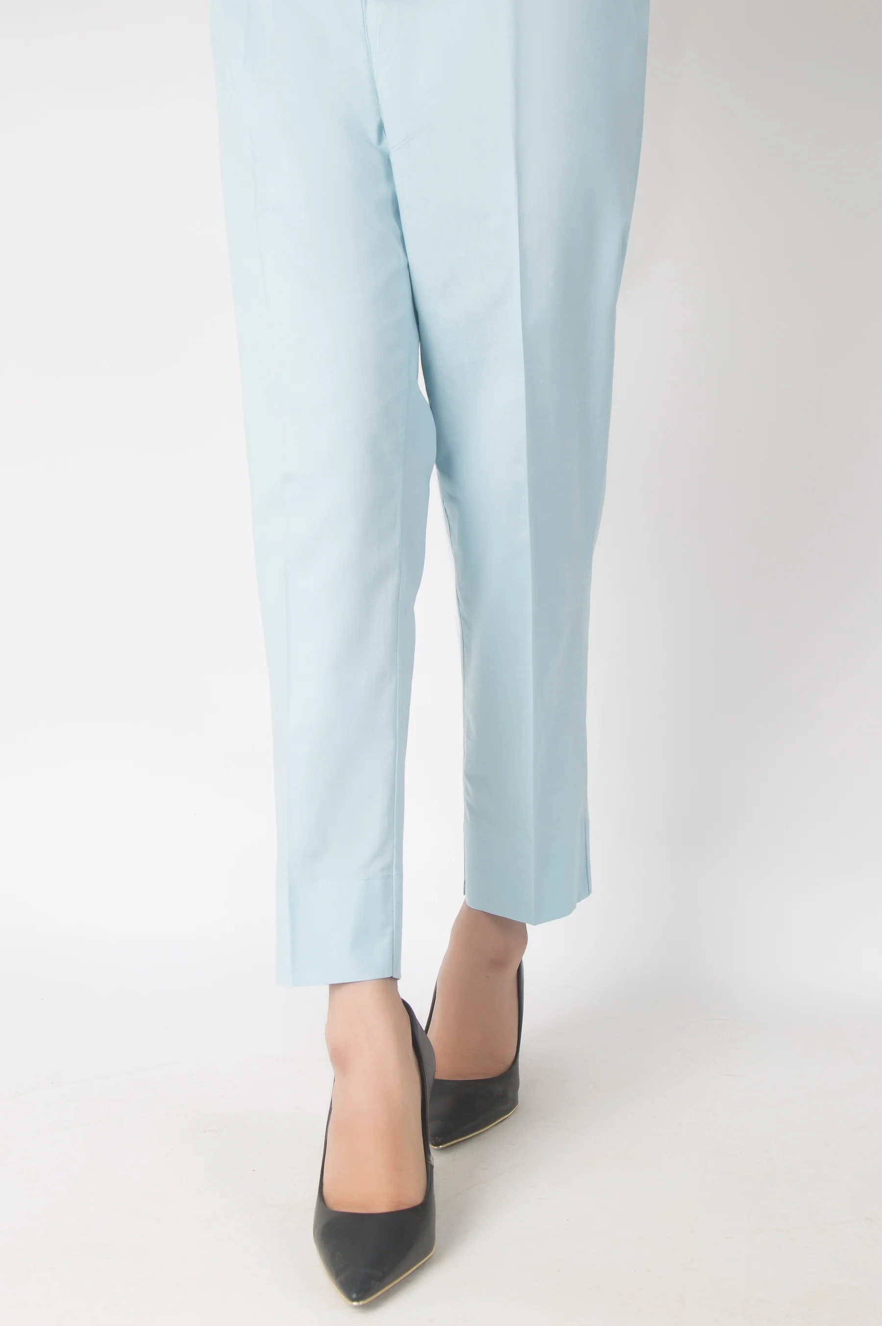 Basic Cambric Pants - Sky Blue - Image 4