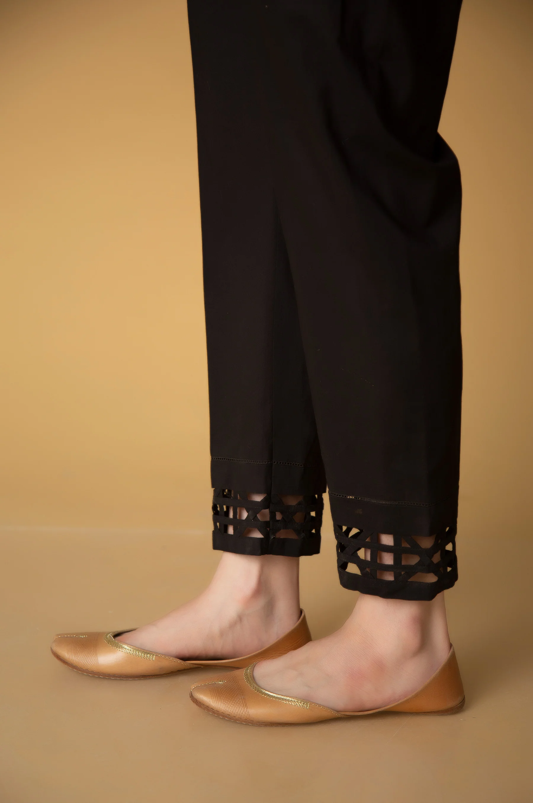 Stylized Cambric Cigarette Pants - Image 3