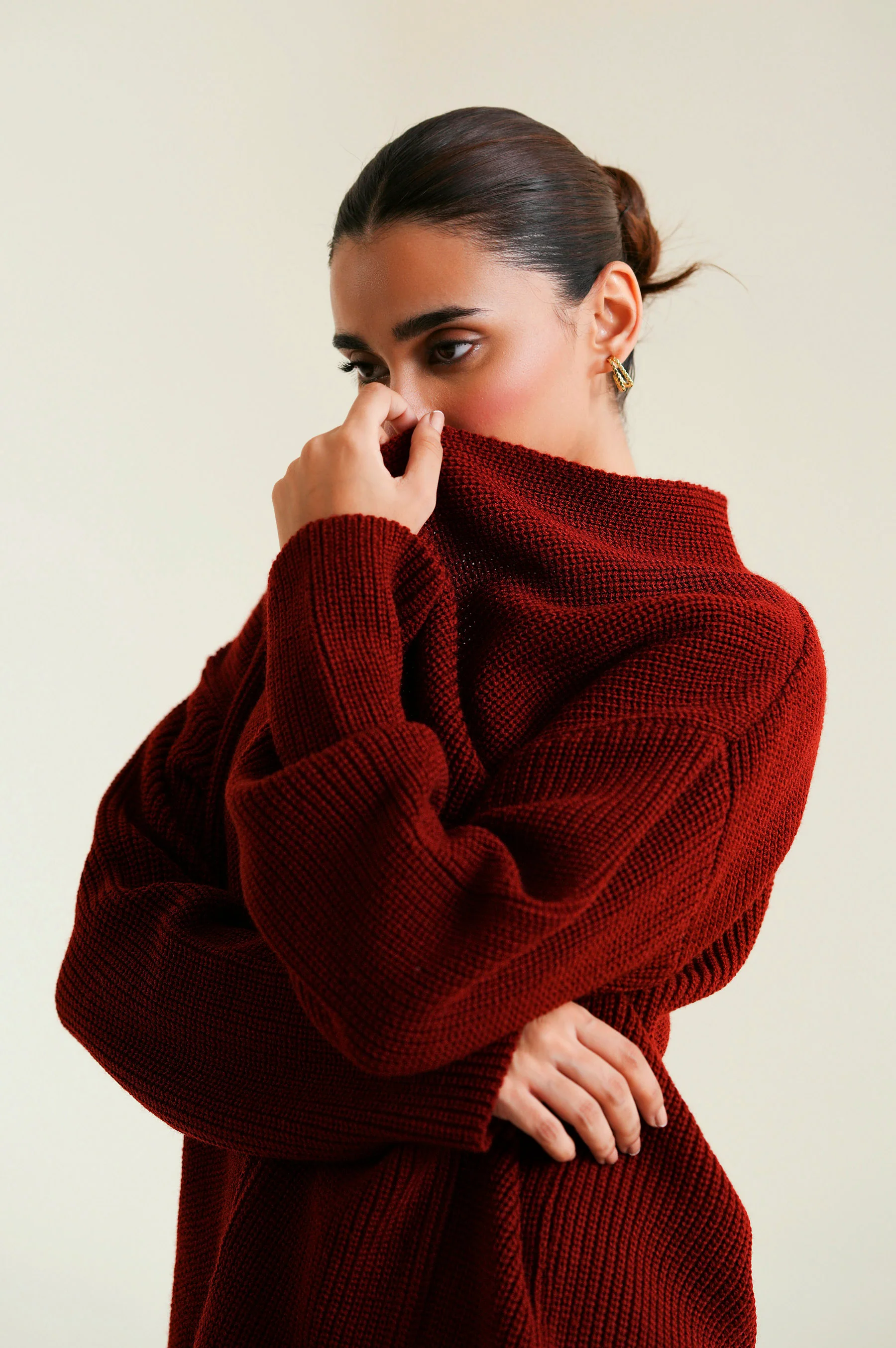 Cardigan Style Sweater Long Length - Image 4