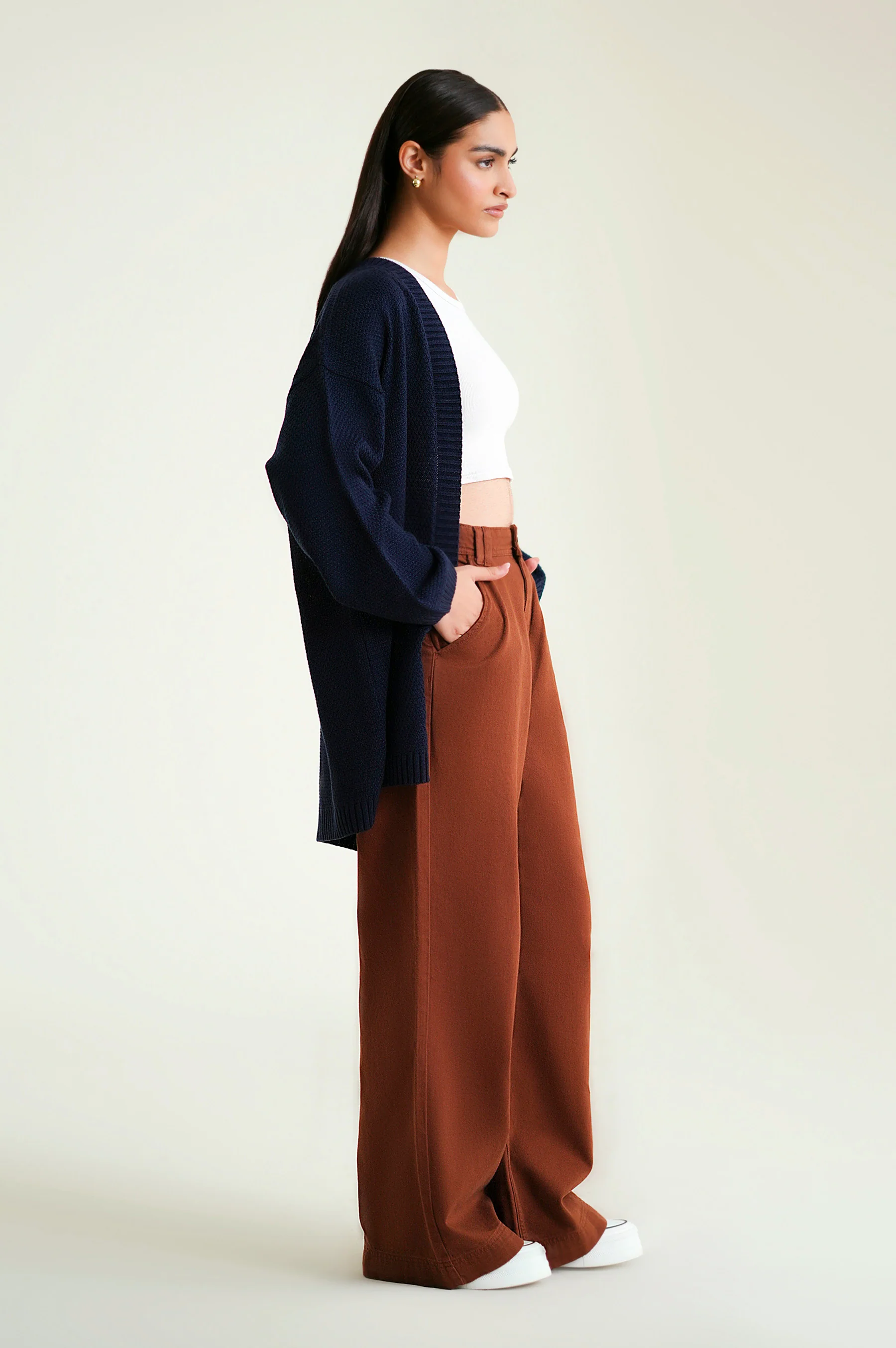 Cardigan Style Sweater - Image 3
