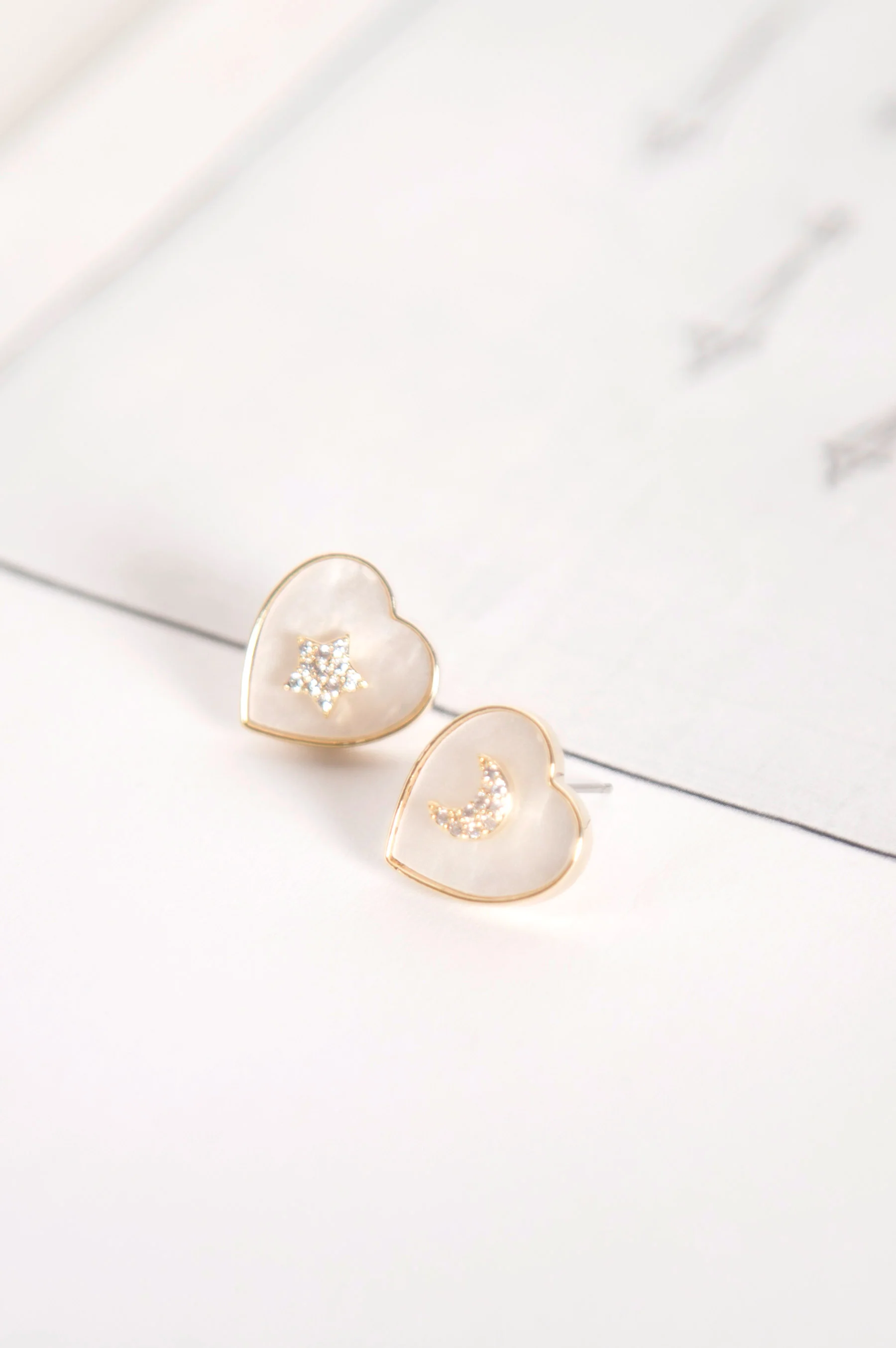 Celestial Heart Earring