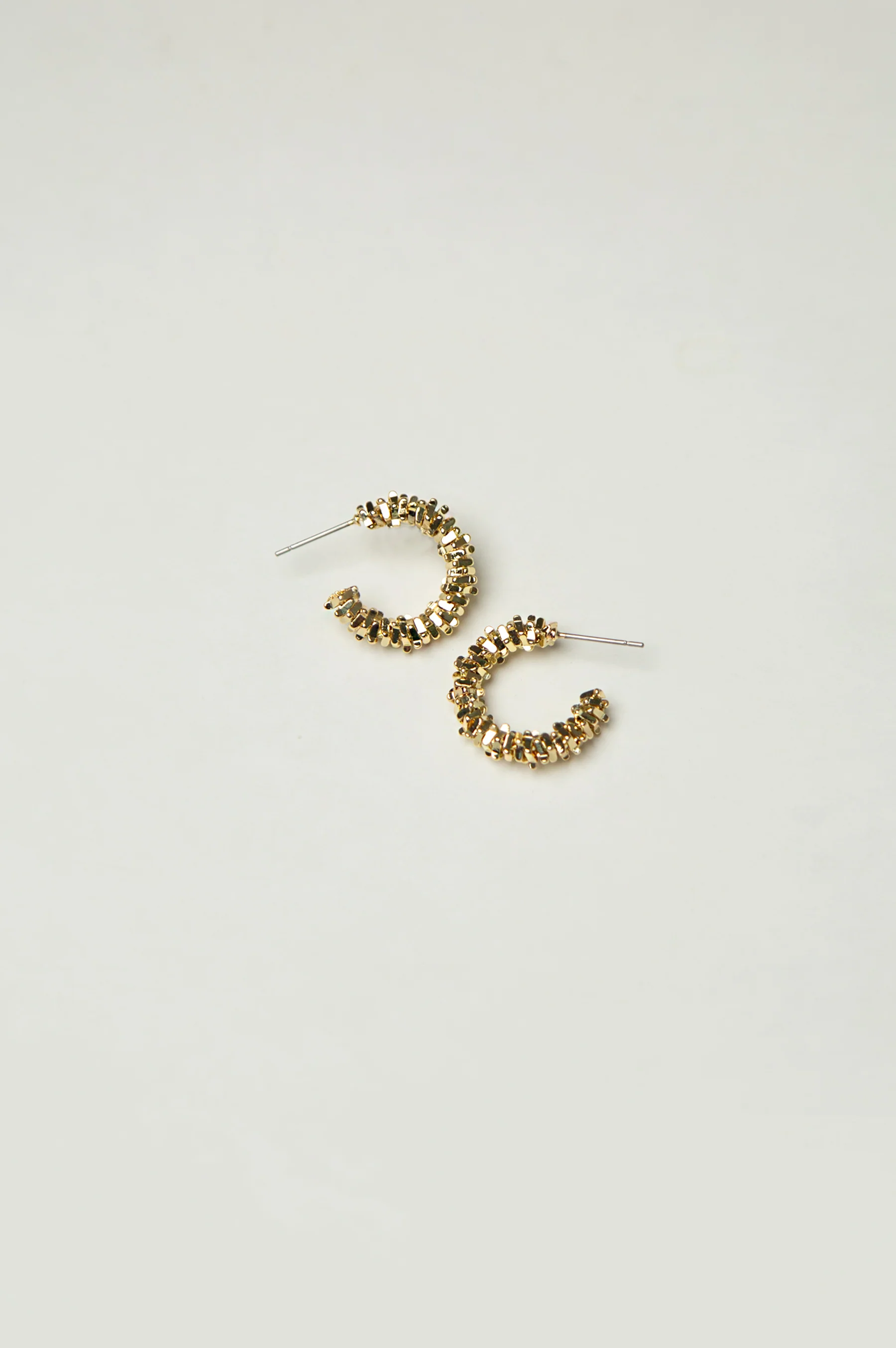 Gold Hoop Earrings - Image 2