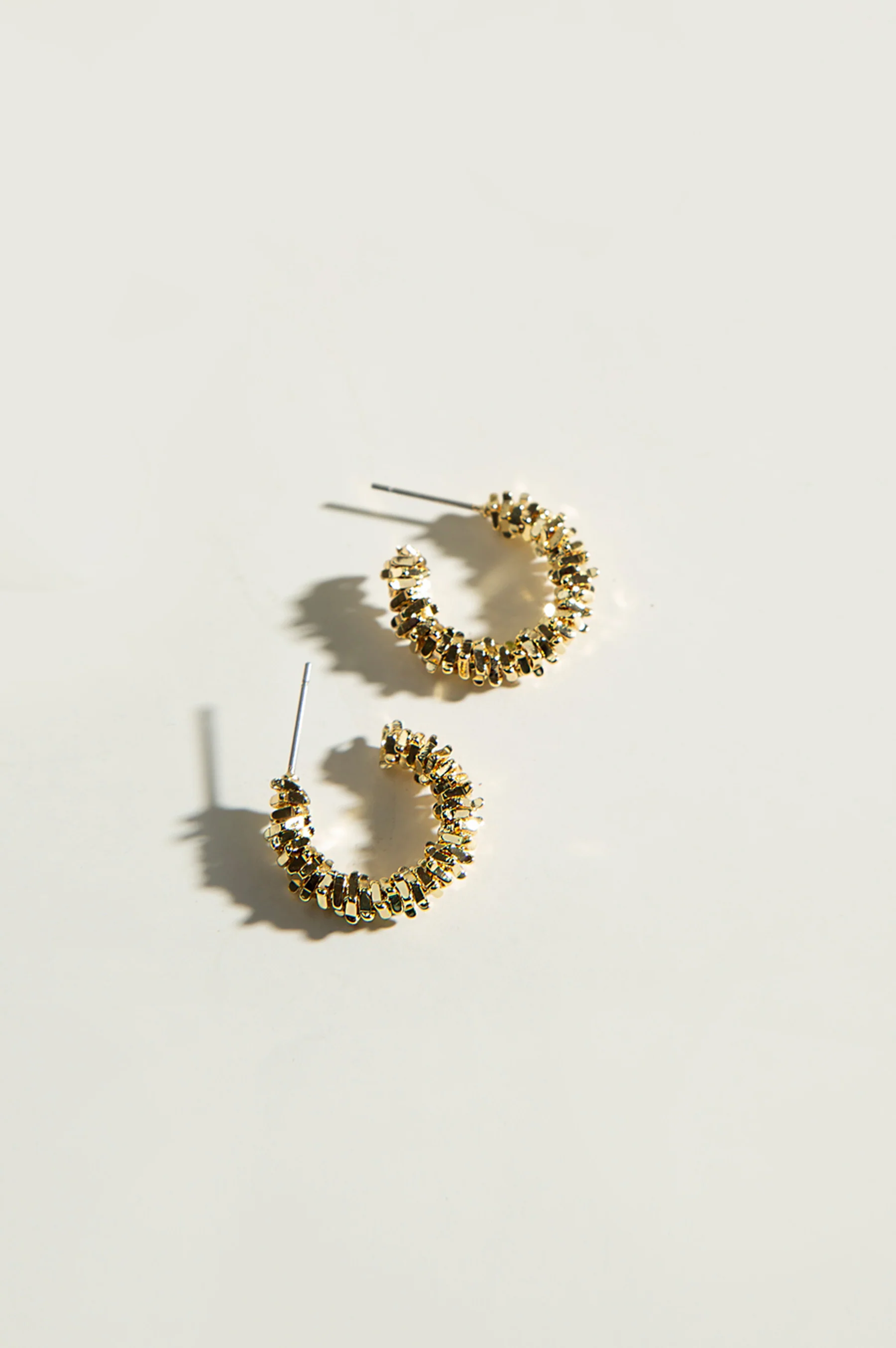 Gold Hoop Earrings - Image 4