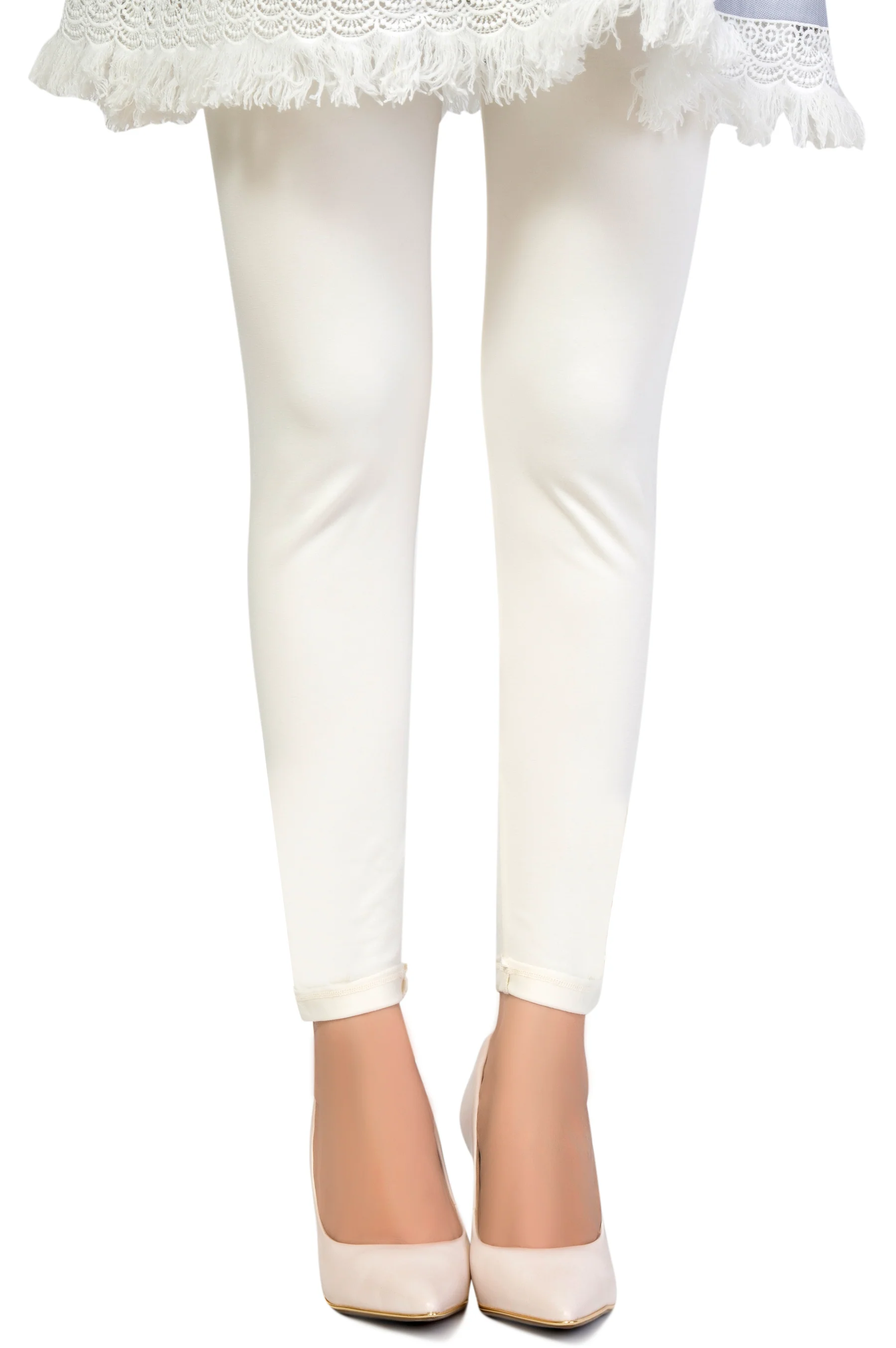Zeen Cotton Legging - Off White