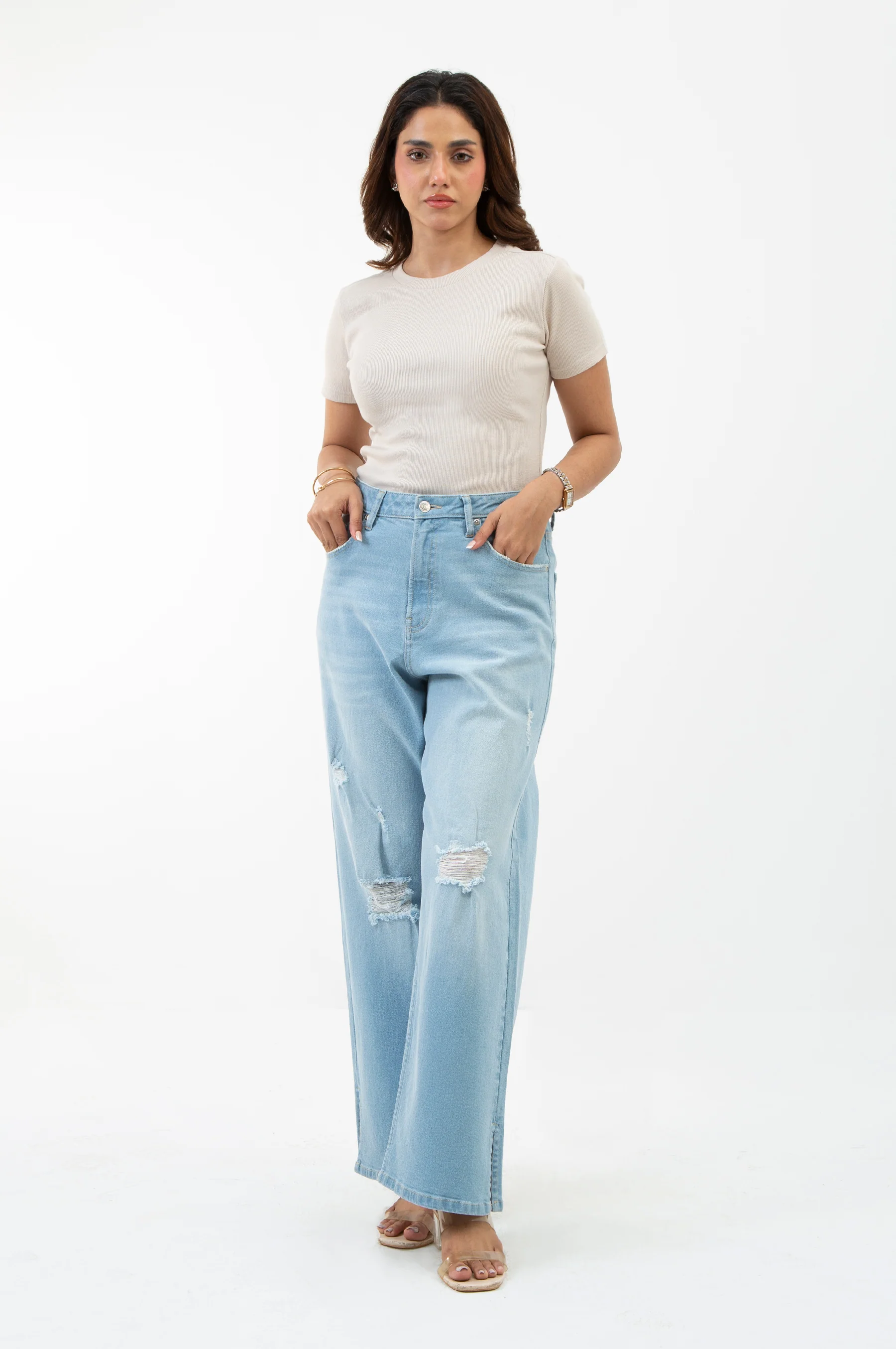 RIBBED TEE - Image 2