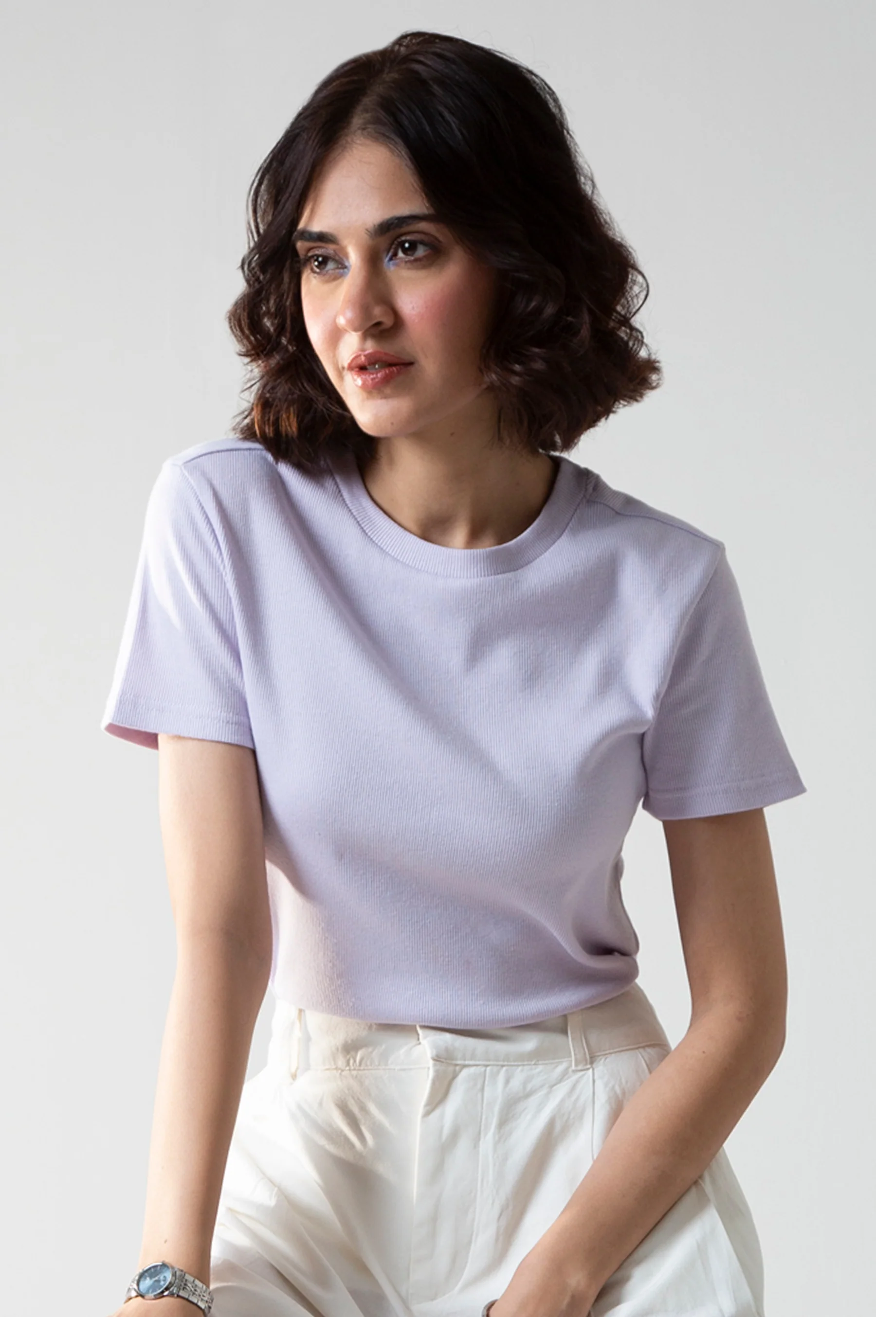 RIBBED TEE - Image 2