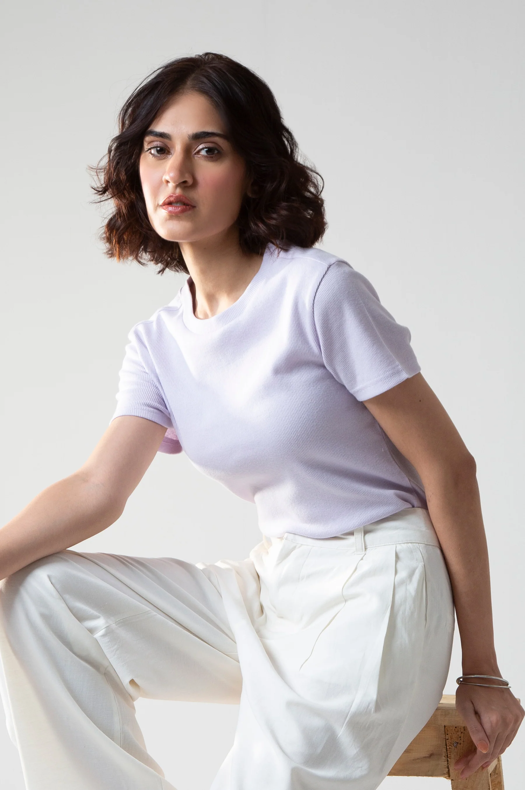 RIBBED TEE - Image 4