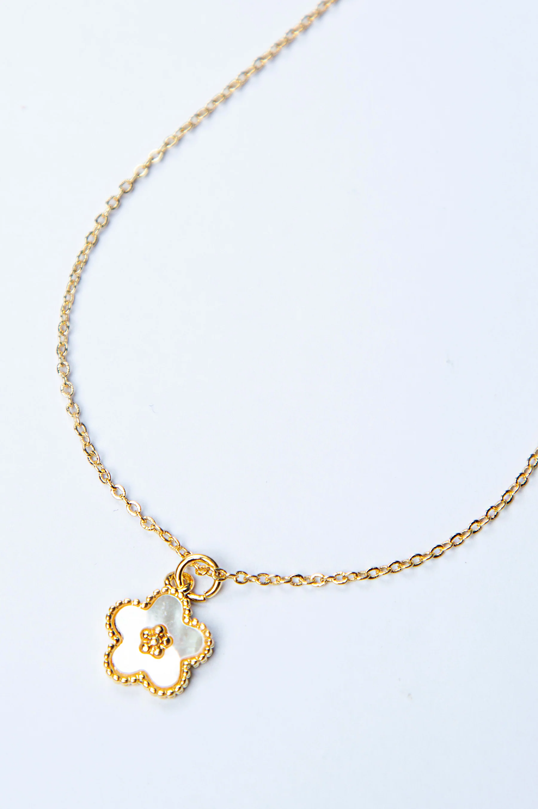Gold-Plated Brass Necklace