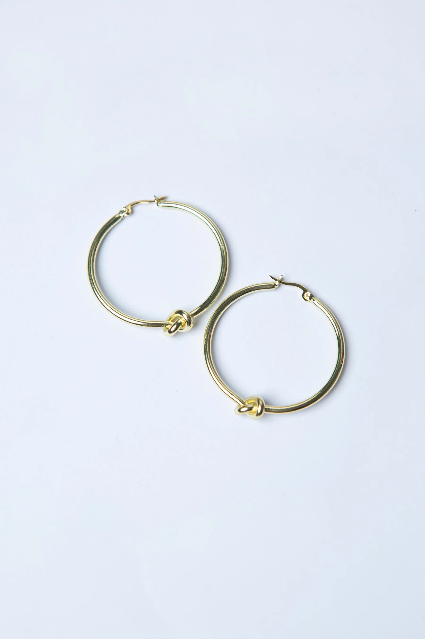 Loop style Golden Earrings
