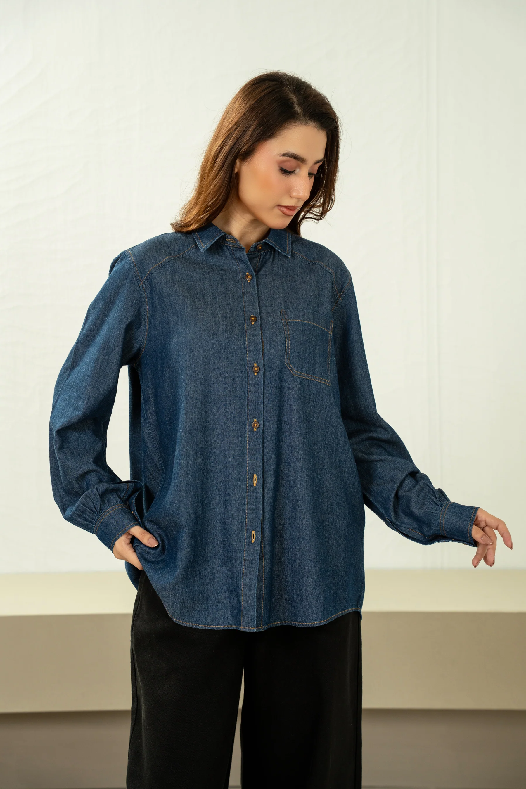 DENIM SHIRT - Image 2