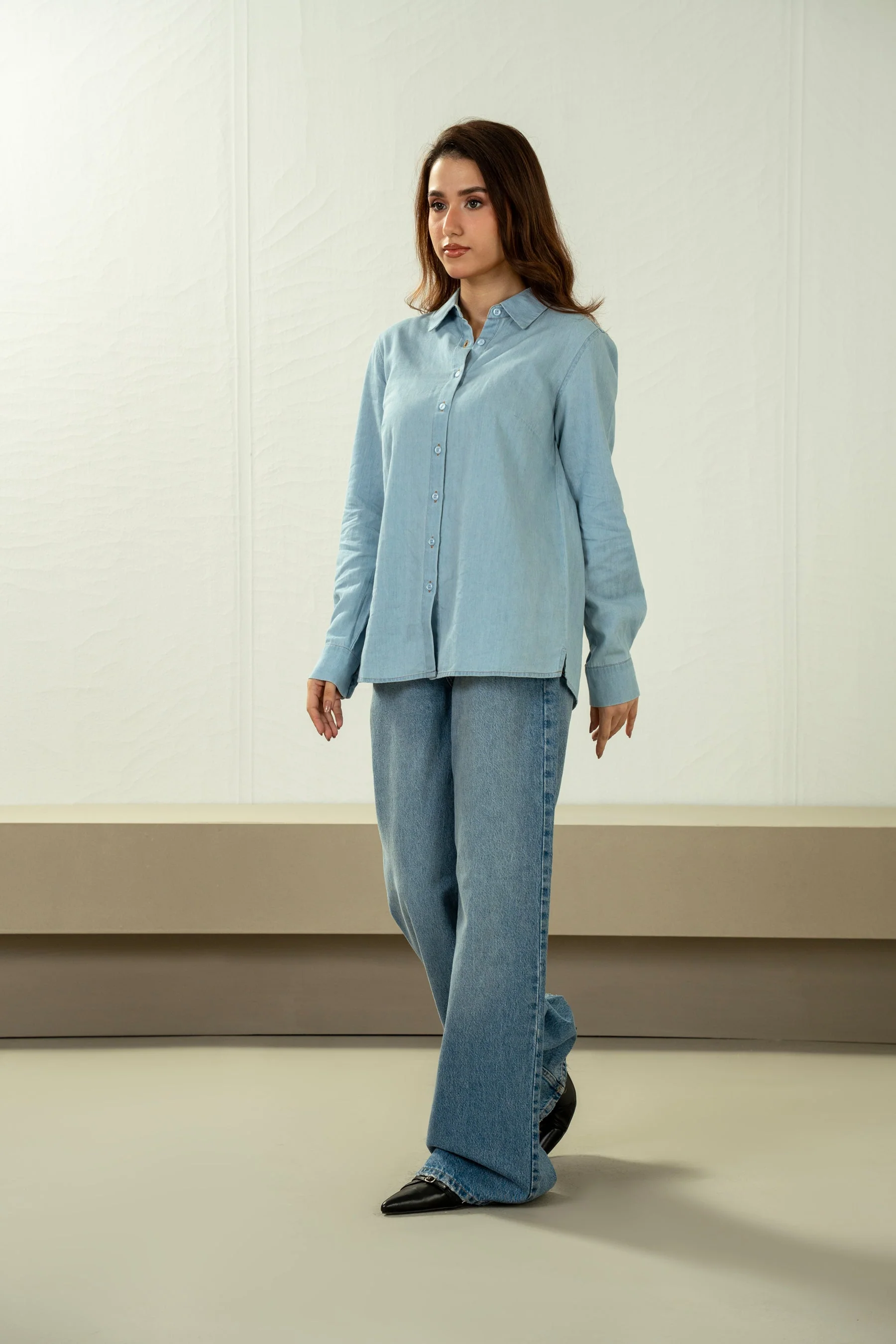 DENIM SHIRT (FACTORY E-OUTLET) - Image 5