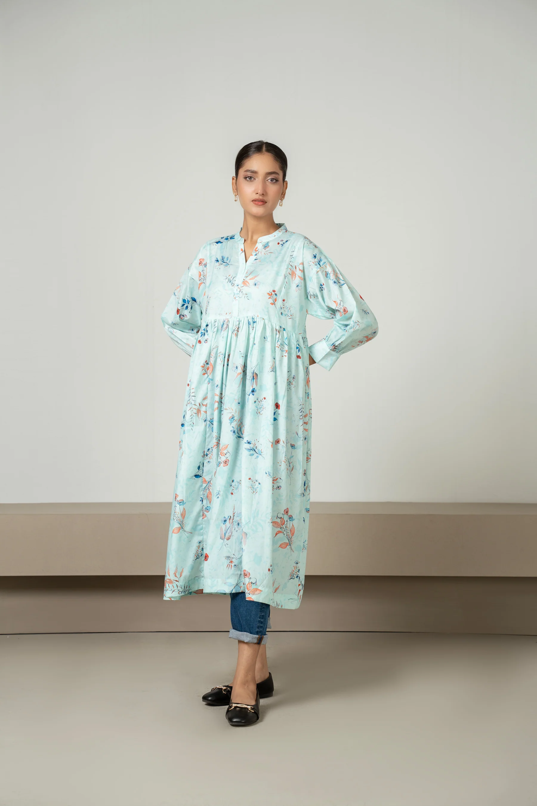 DIGITAL PRINTED DRESS - Image 4