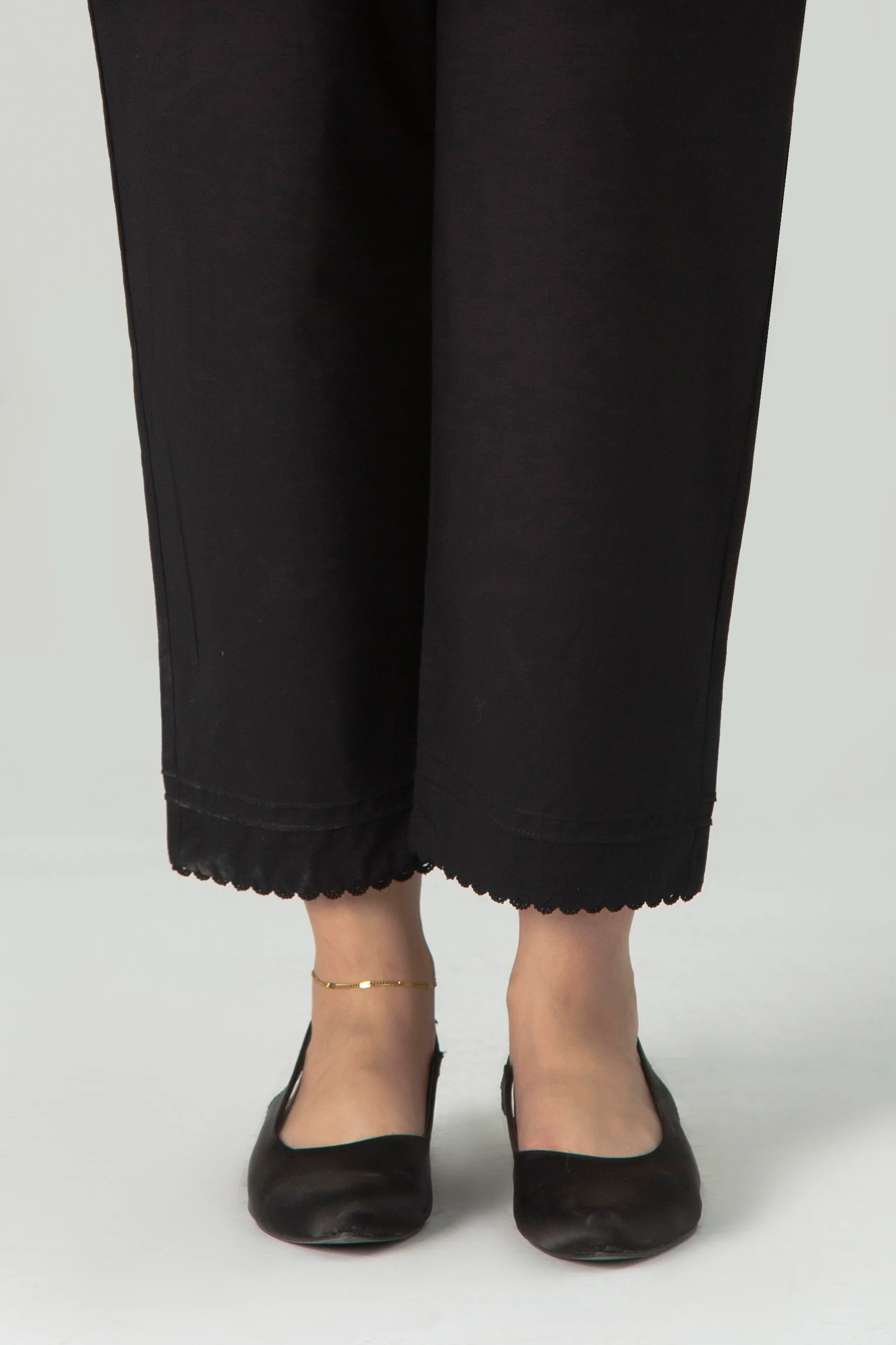 DYED CAMBRIC STRAIGHT PANTS