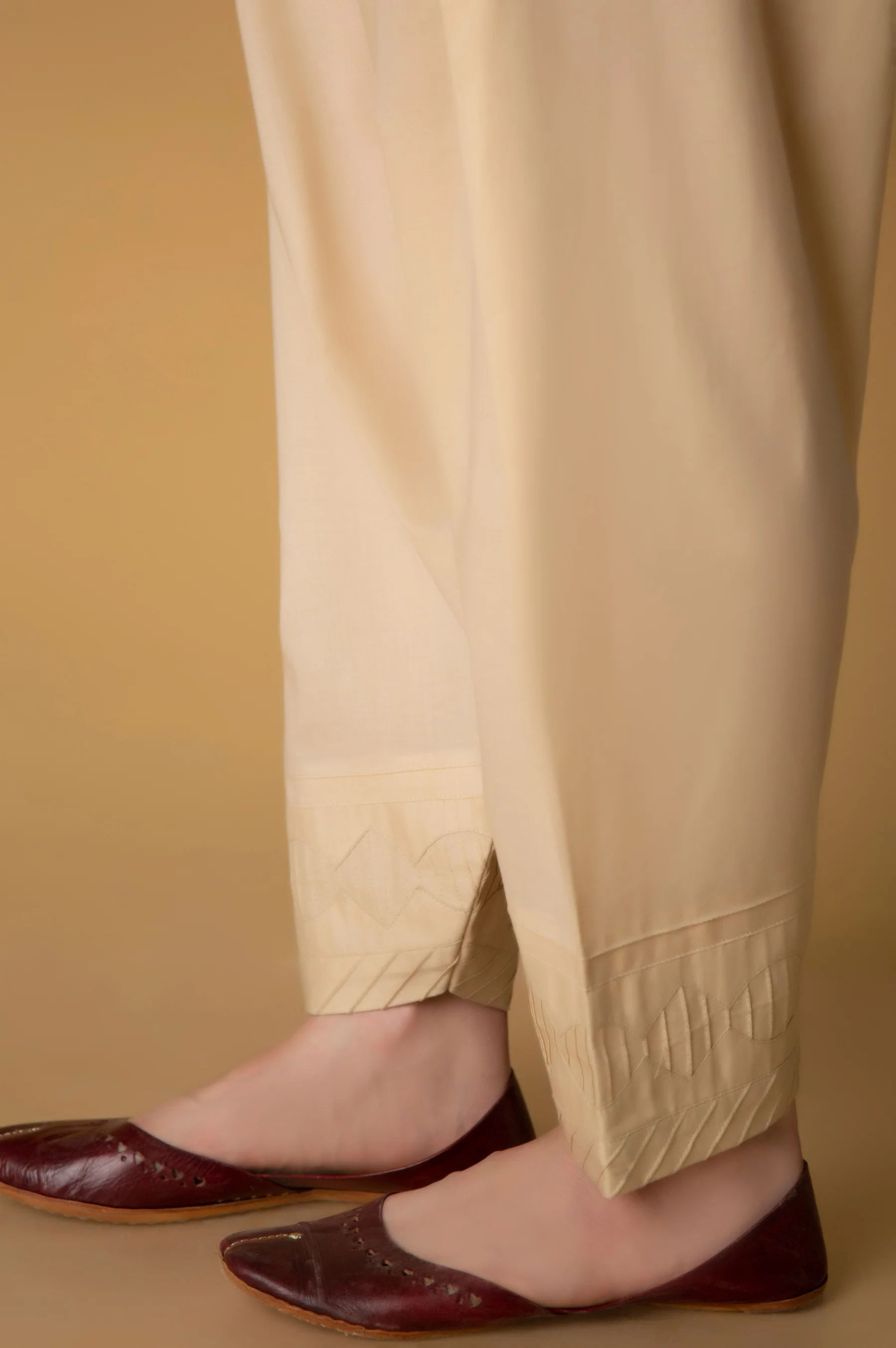 Embellished Cambric Shalwar - Image 3