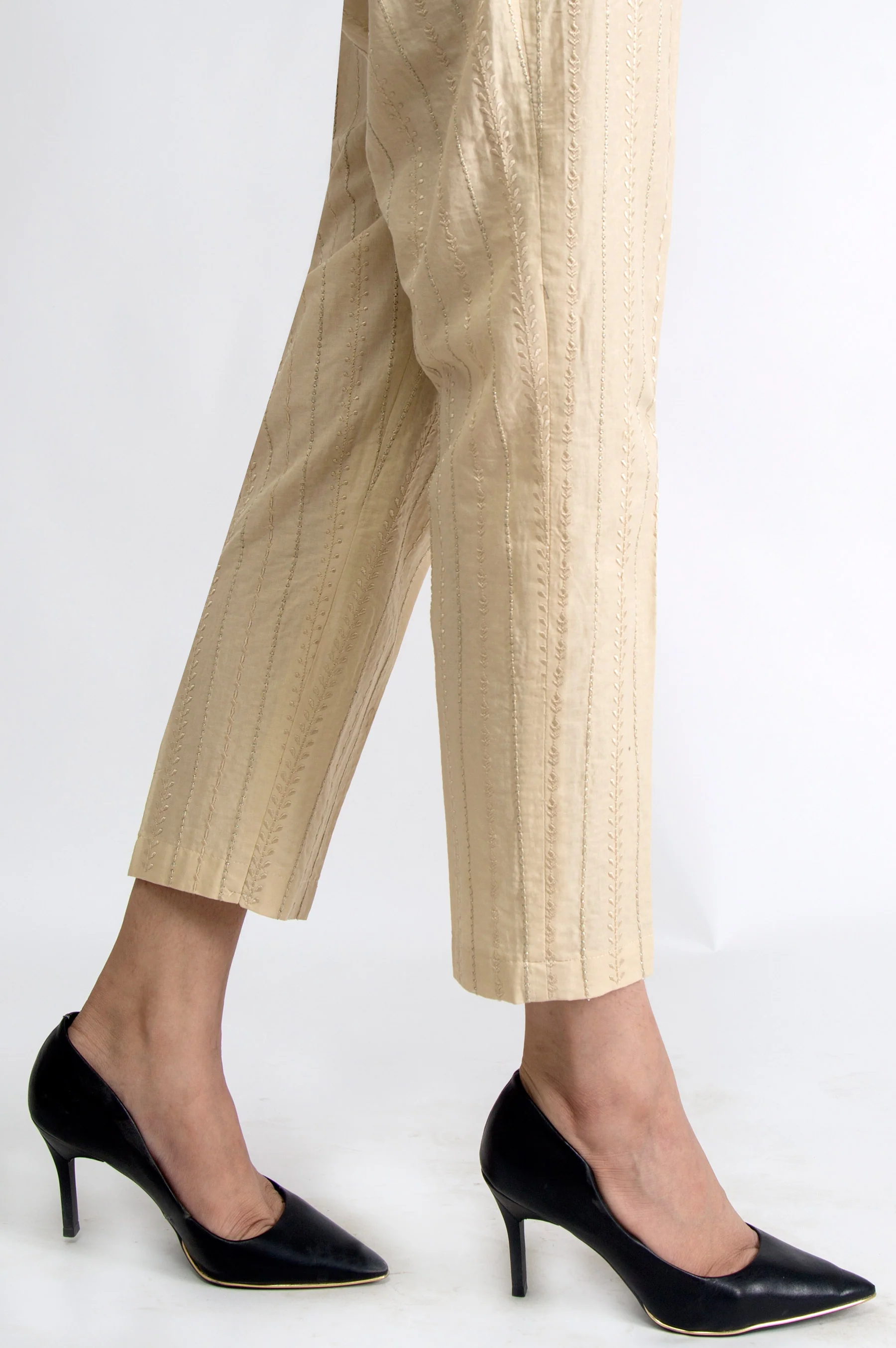 Embroidered Cambric Pants - Image 2