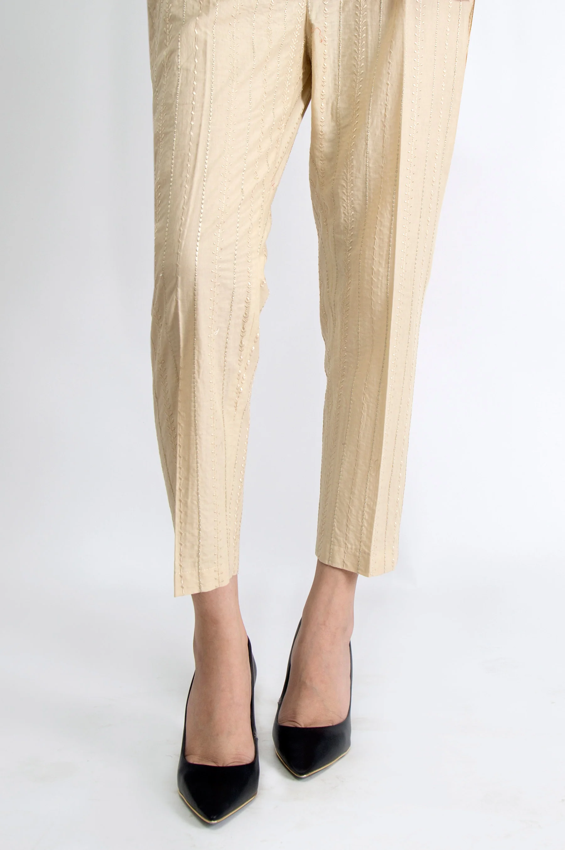 Embroidered Cambric Pants - Image 3