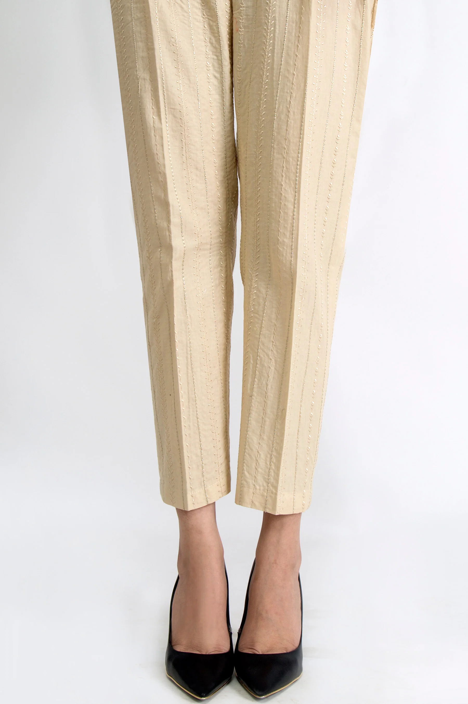 Embroidered Cambric Pants - Image 4