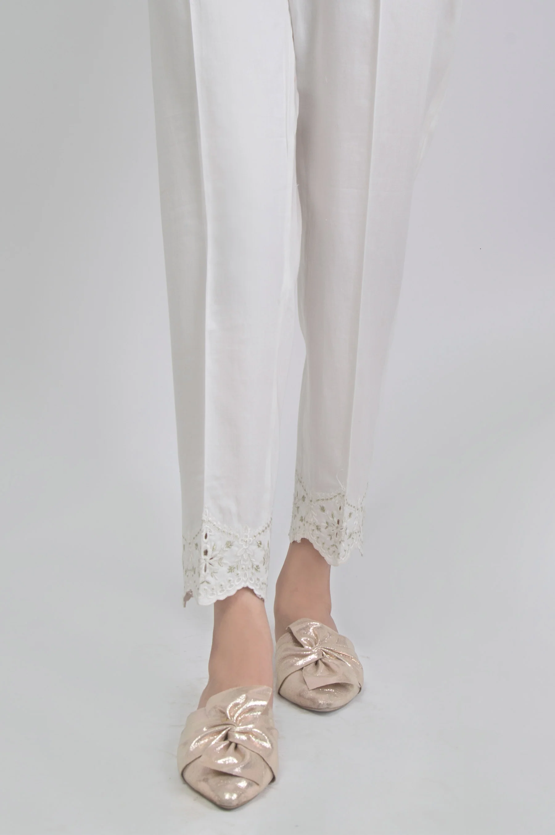Embroidered Pants Satin - Image 2