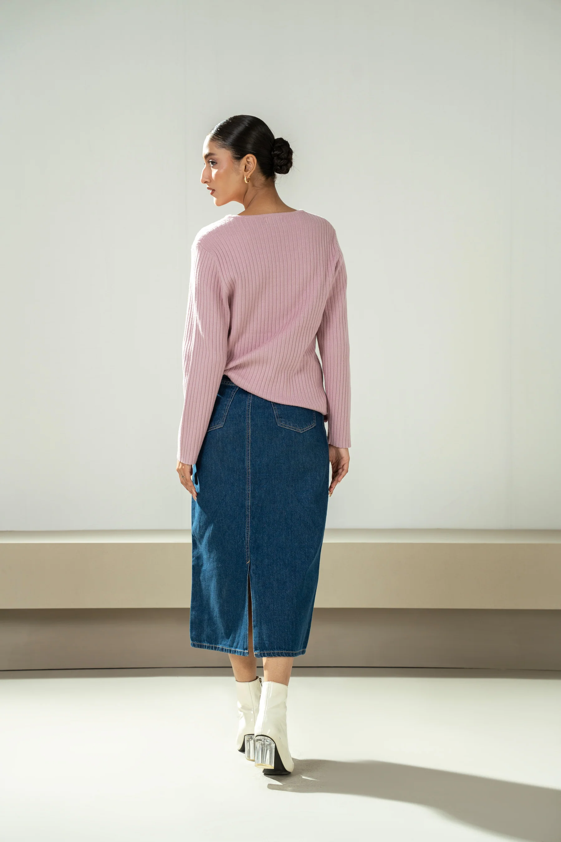 STYLIZED PULLOVER SWEATER - Image 4