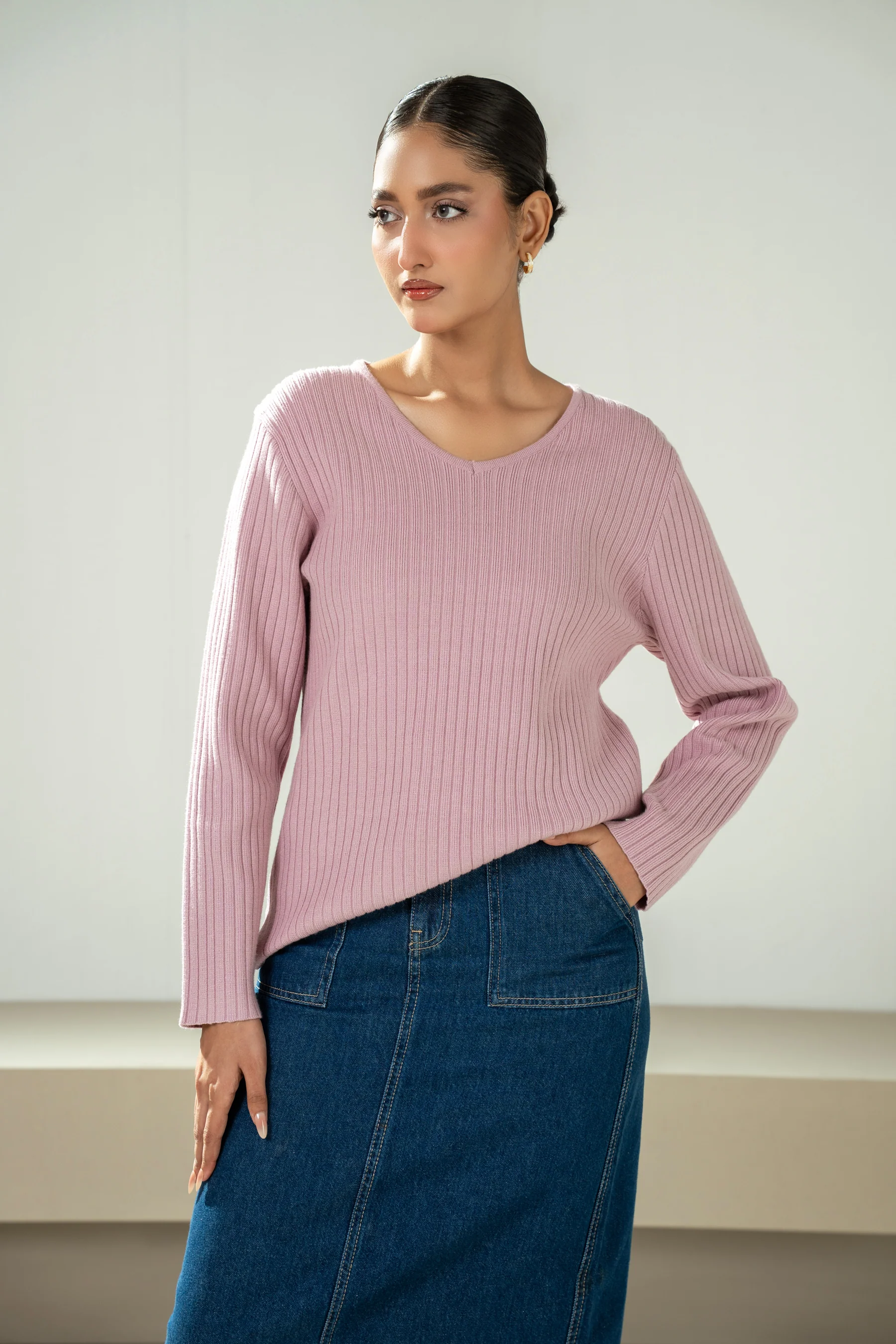 STYLIZED PULLOVER SWEATER - Image 5