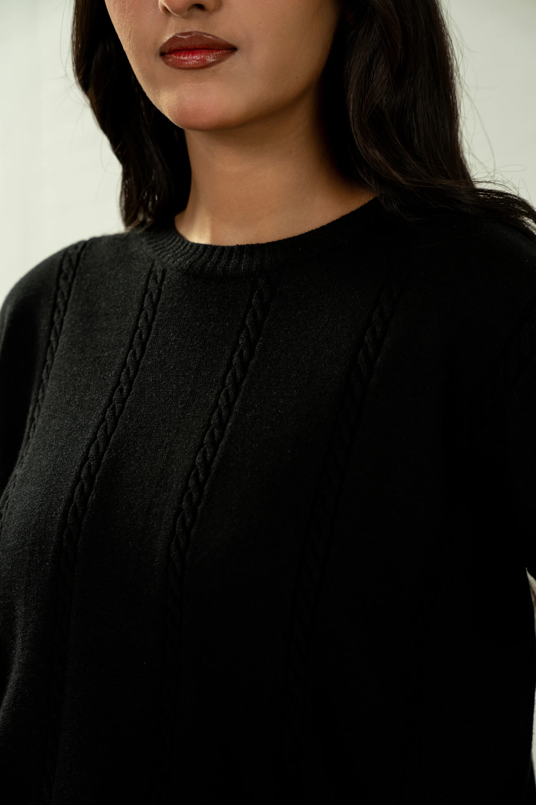 STYLIZED PULLOVER SWEATER - Image 2