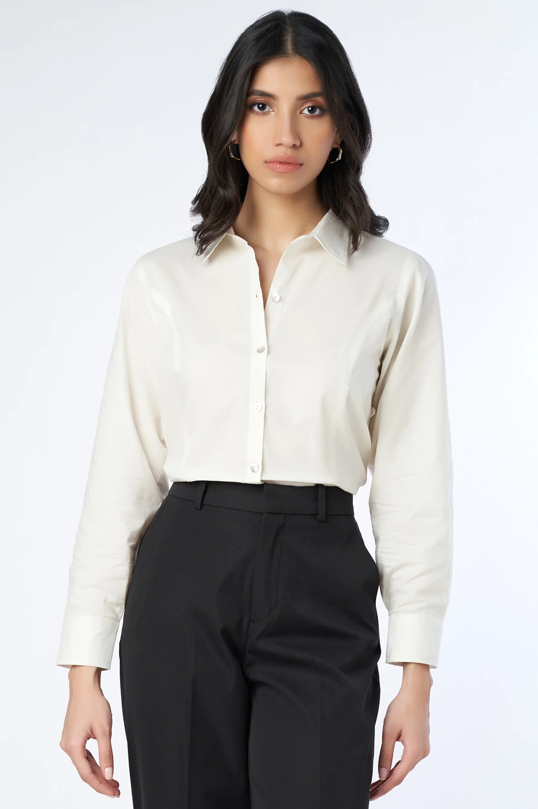 Straight Fit Formal Pants - Black - Image 2