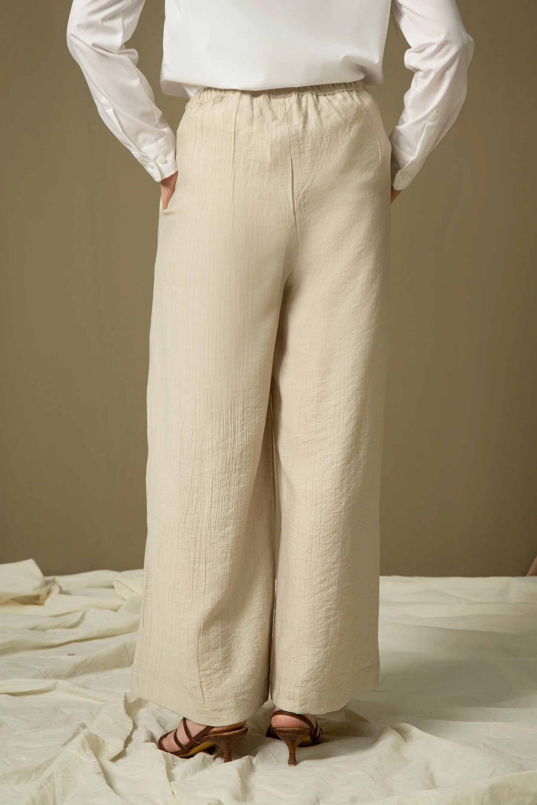 STITCHED 1-PIECE PLAIN PANT - Image 6