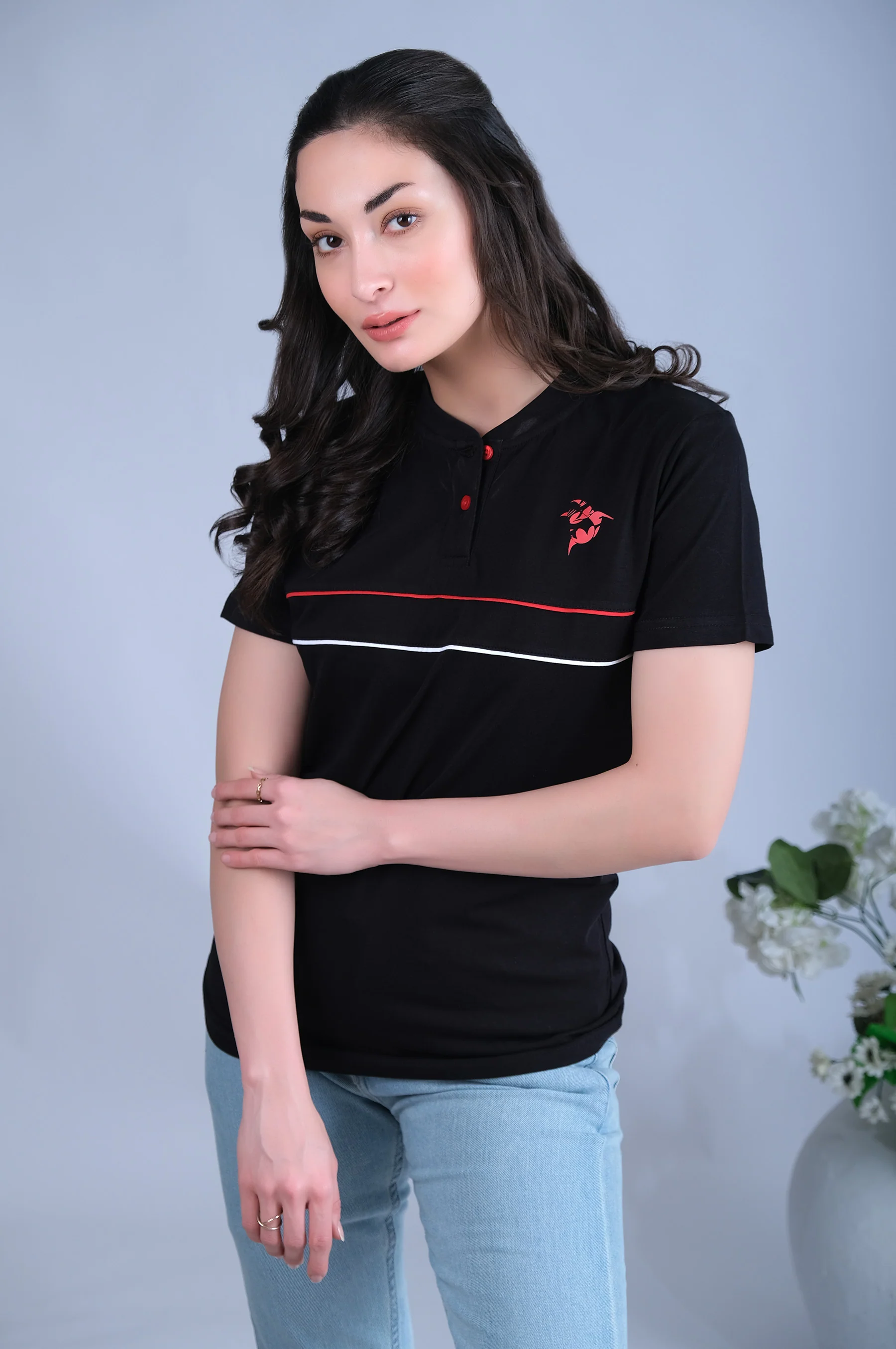 Black T-Shirt with Zeen Logo - Image 2