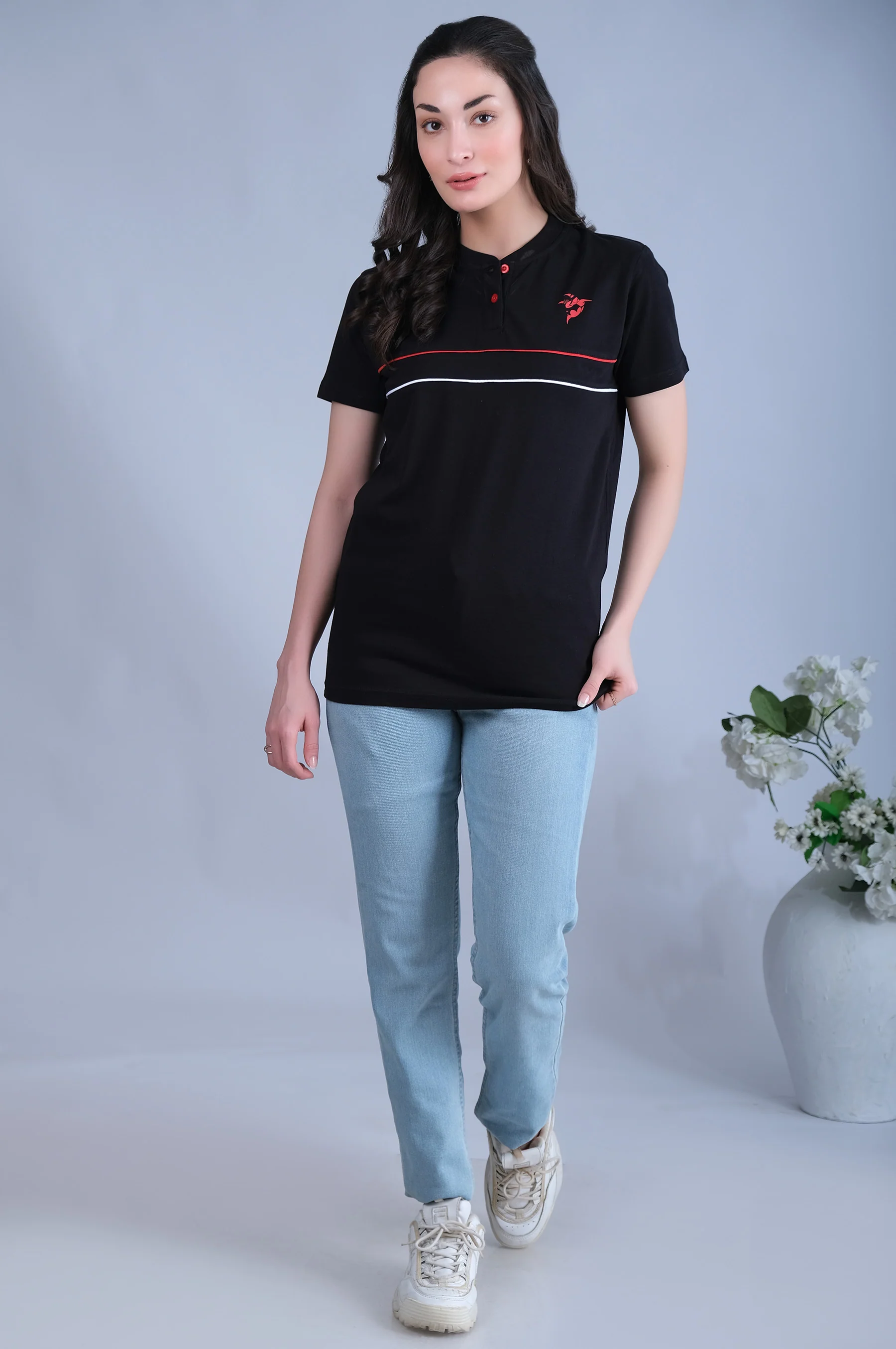 Black T-Shirt with Zeen Logo - Image 4