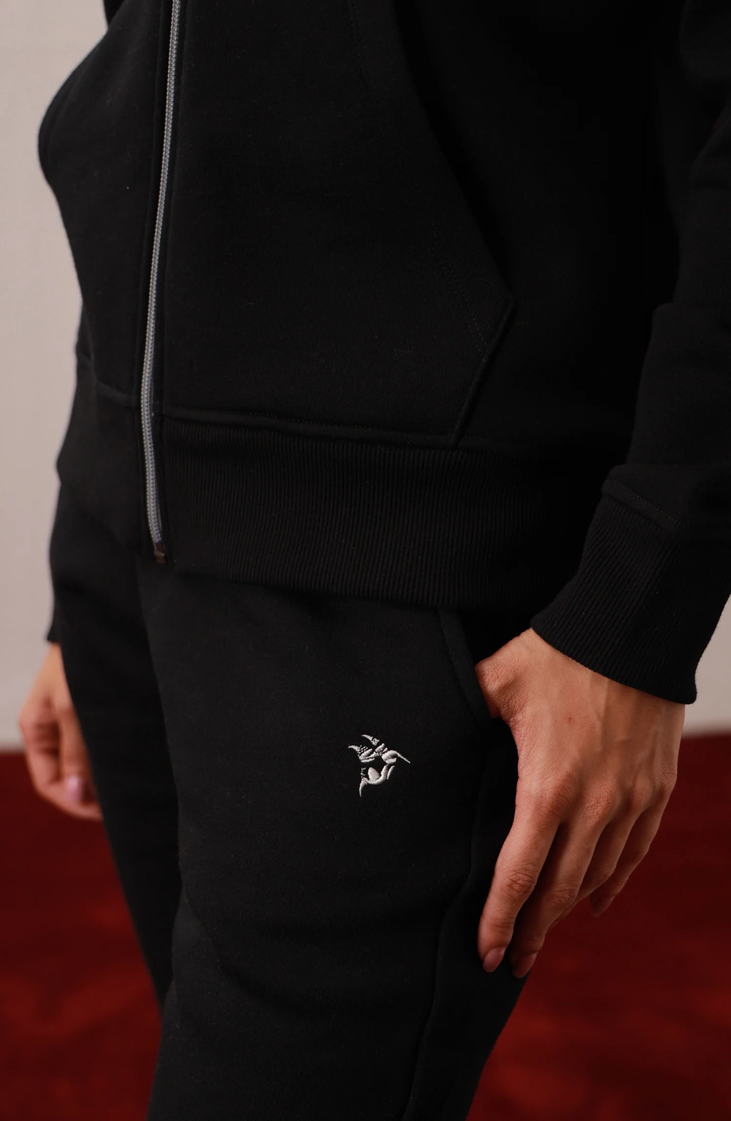 Black Dyed LSF Trouser - Image 2
