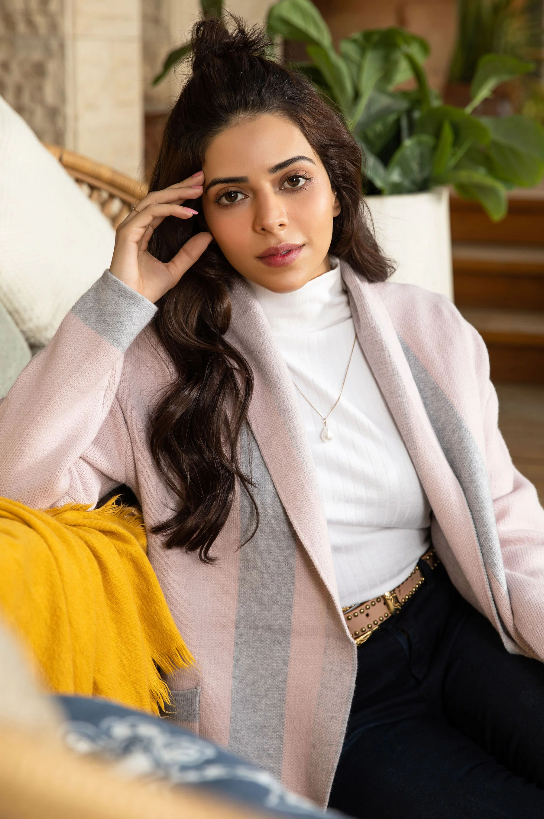 Shawl-neck Cardigan - Image 2