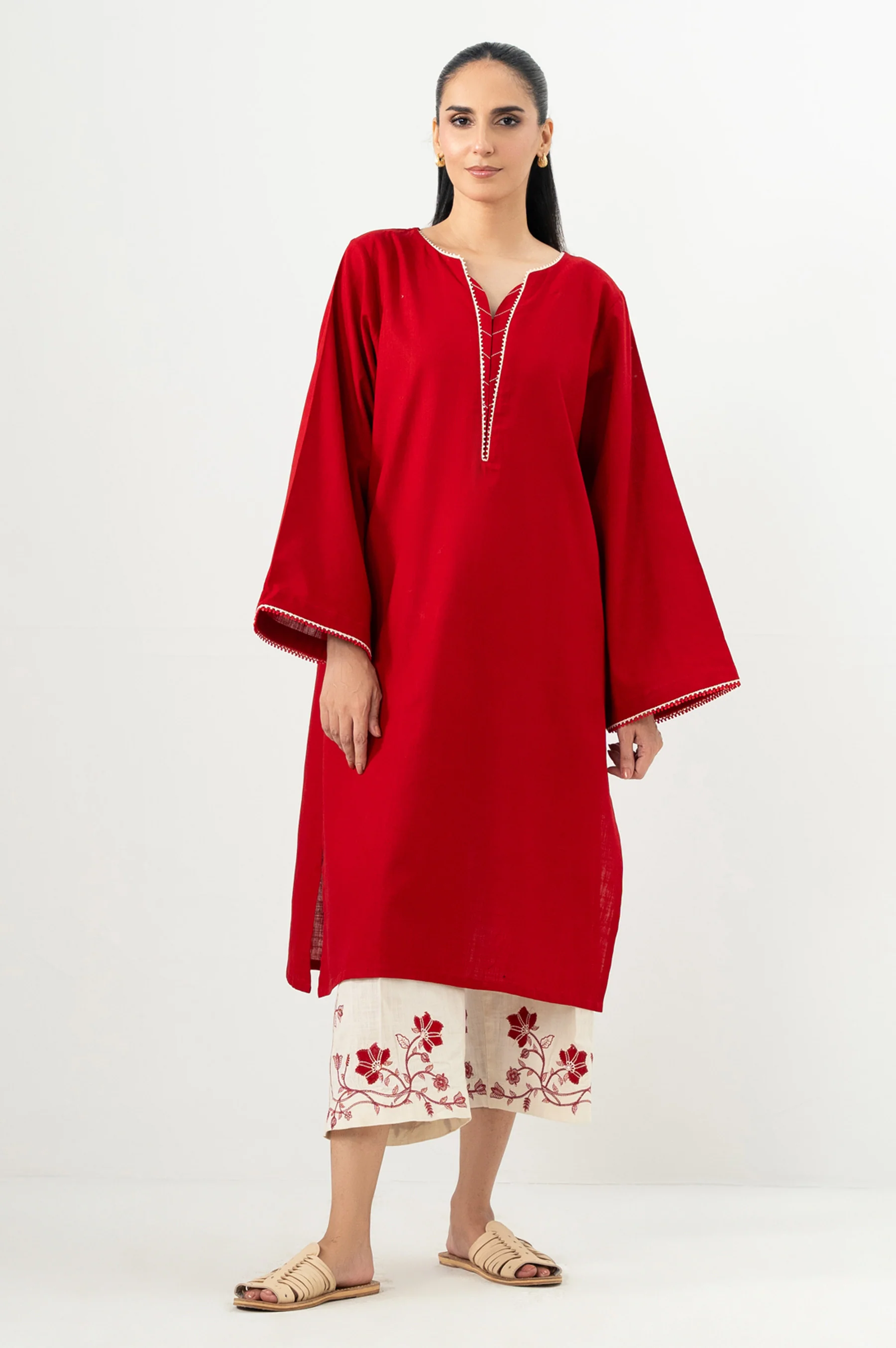 EMBROIDERED STITCHED BOTTOM (FACTORY E-OUTLET)