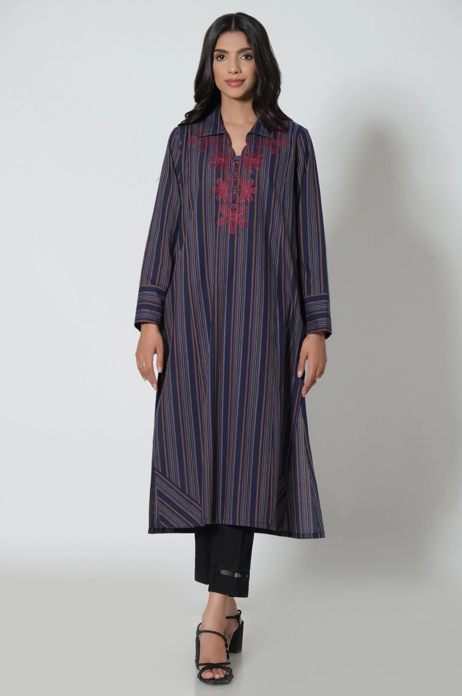Stitched 1 Piece Yarn Dyed Shirt