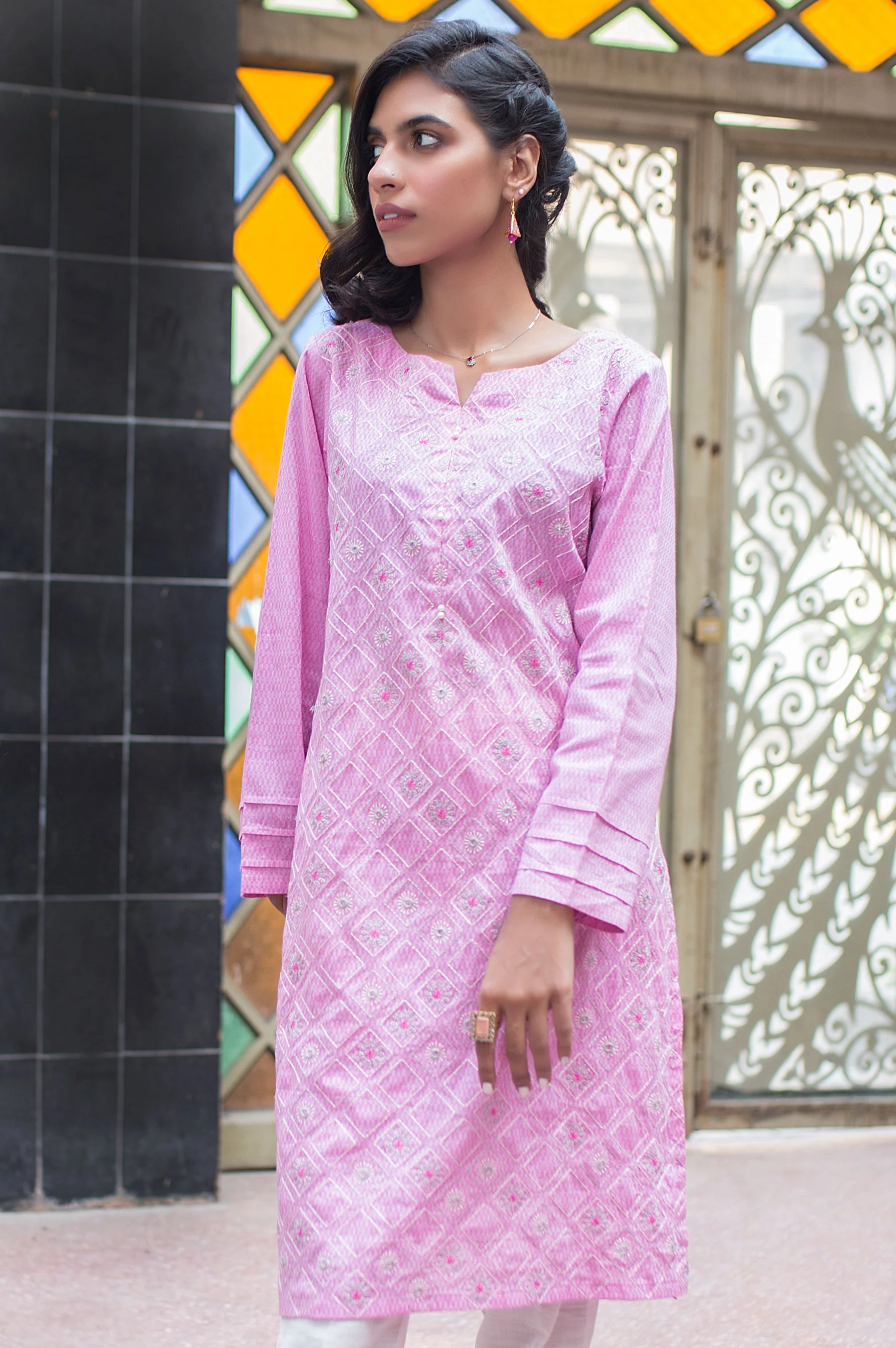 Stitched 1 Piece Chambery Shirt - Image 3